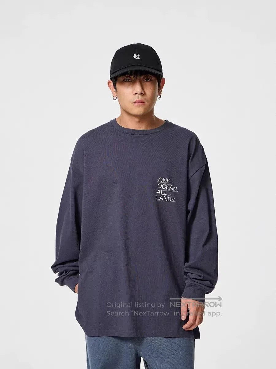Nanamica NANAMICA OOAL Graphic L/S Tee. Size US M / EU 48-50 / 2 - 8 Thumbnail