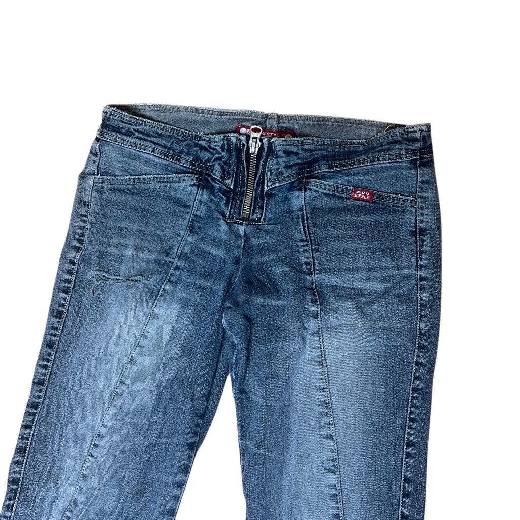 Vintage Y2K ADO Style Bootcut Flare Jeans Women’s 30/3 Size 30" / US 8 / IT 44 - 2 Thumbnail