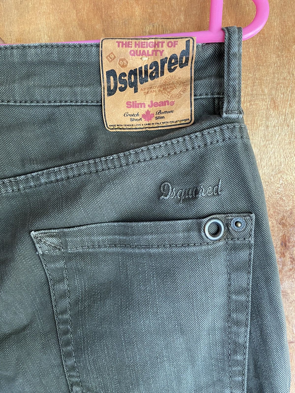Dsquared2 × Vintage Vintage Dsquared2 Slim Jeans Size US 31 - 3 Thumbnail