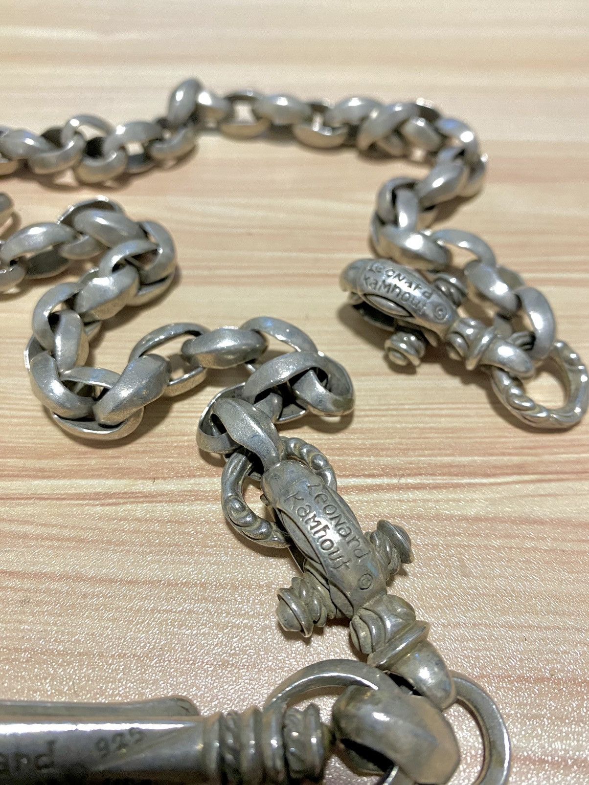 LONE ONES Very Rare Leonard Kamhout Silk Link Wallet Chain Size ONE SIZE - 8 Thumbnail