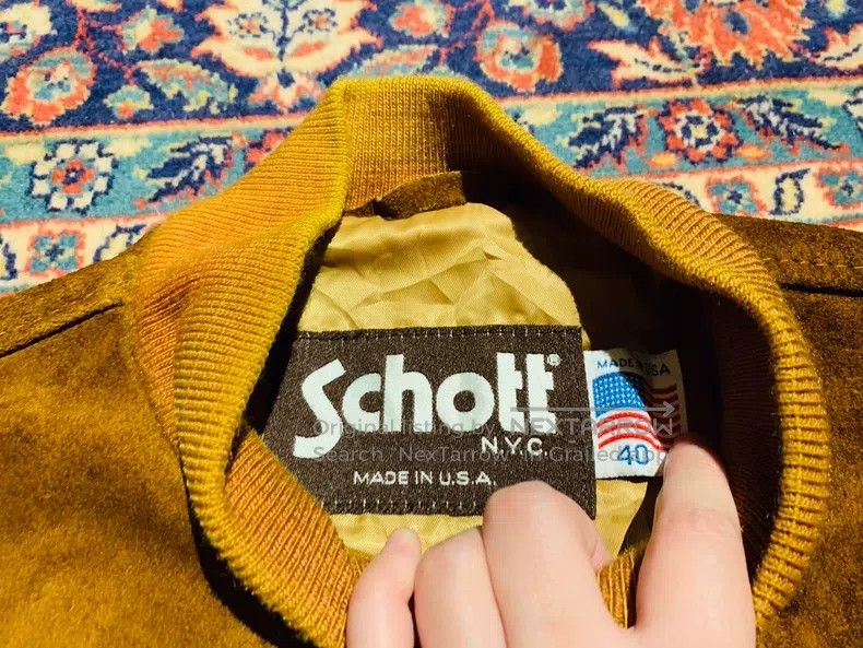 Schott Schott Short jacket made of fleece Size US L / EU 52-54 / 3 - 2 Thumbnail