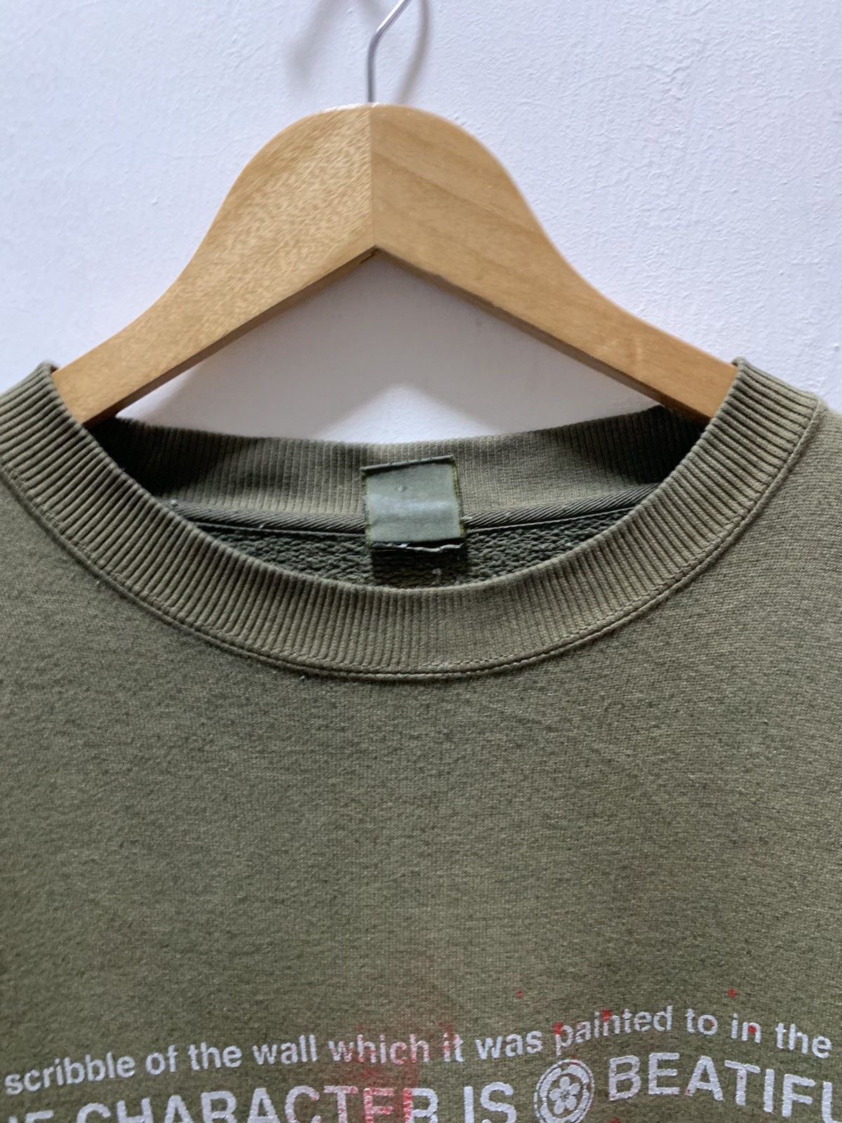 Japanese Brand Vintage Grunge Painted to in the Blood Archival Sweatshirt Size US XL / EU 56 / 4 - 4 Thumbnail