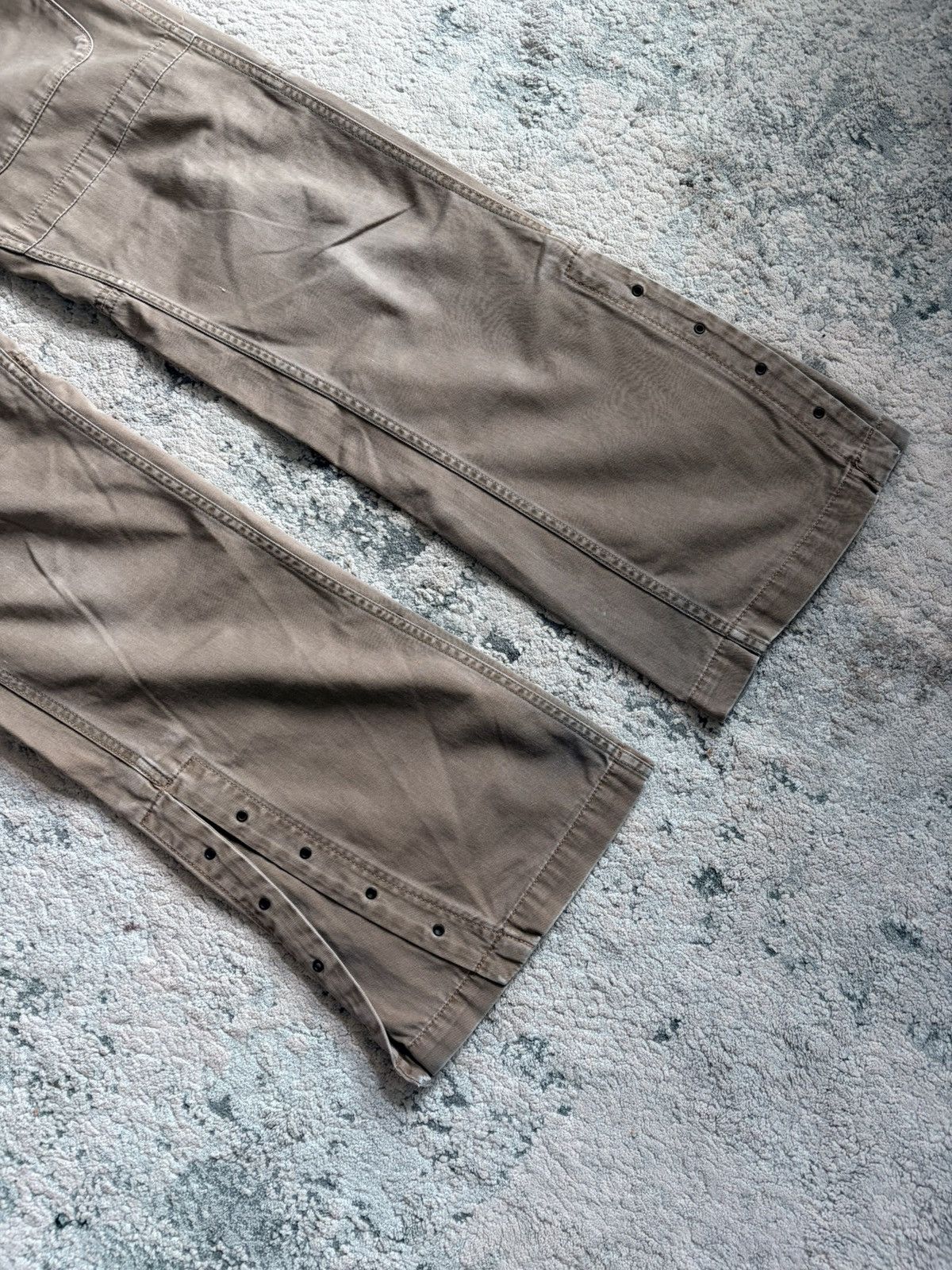 Diesel Bootcut Laceup Leg Bootcut Pants Size US 30 / EU 46 - 4 Thumbnail