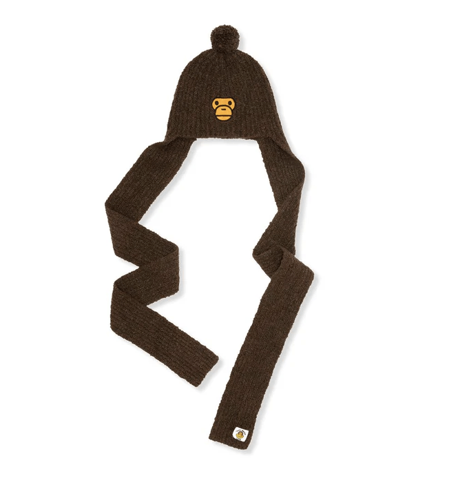 Bape Bape APE MILO SCARF Beanie Size ONE SIZE - 1 Thumbnail