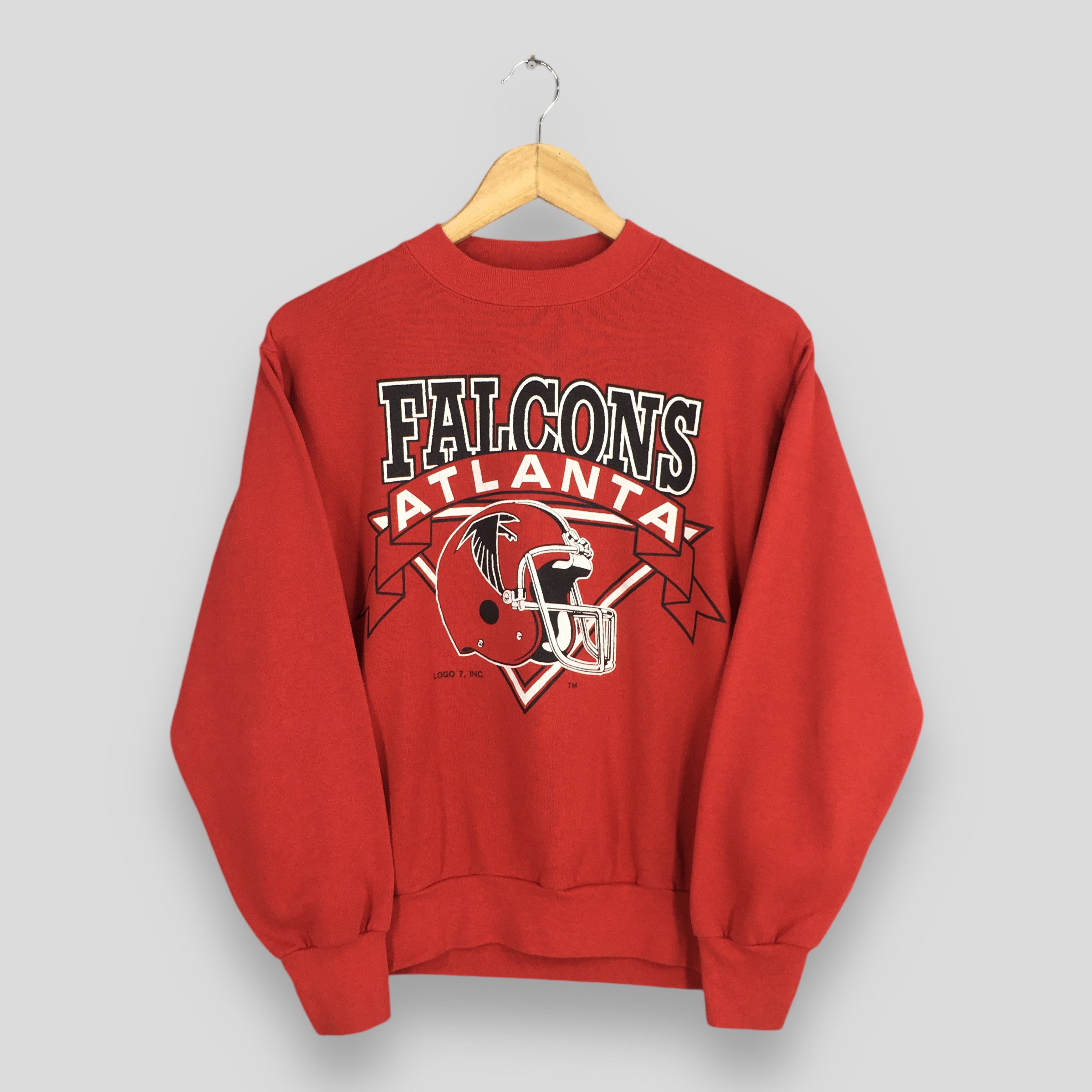 Logo 7 × NFL × Vintage Vintage Atlanta Falcons Rugby NFL Sweatshirt Small Size US S / EU 44-46 / 1 - 1 Thumbnail