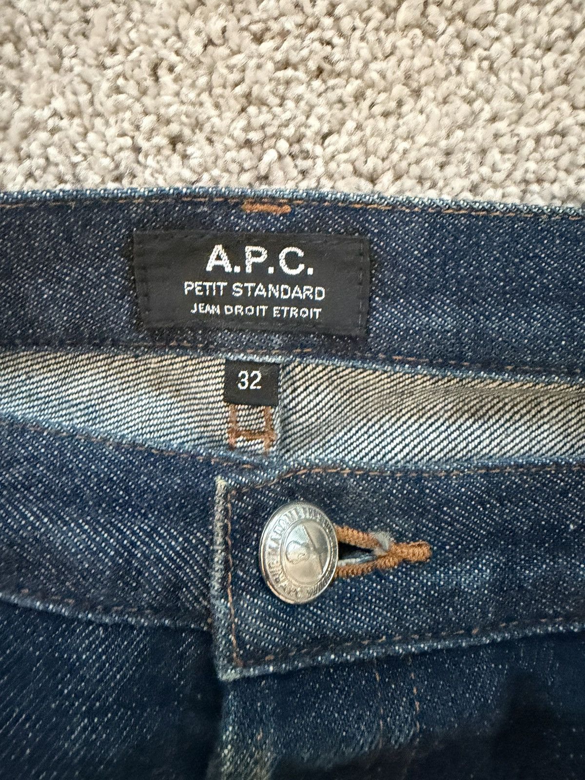 A.P.C. A.P.C. APC Selvedge Denim Jeans 32” Petit Standard Size US 32 / EU 48 - 11 Thumbnail