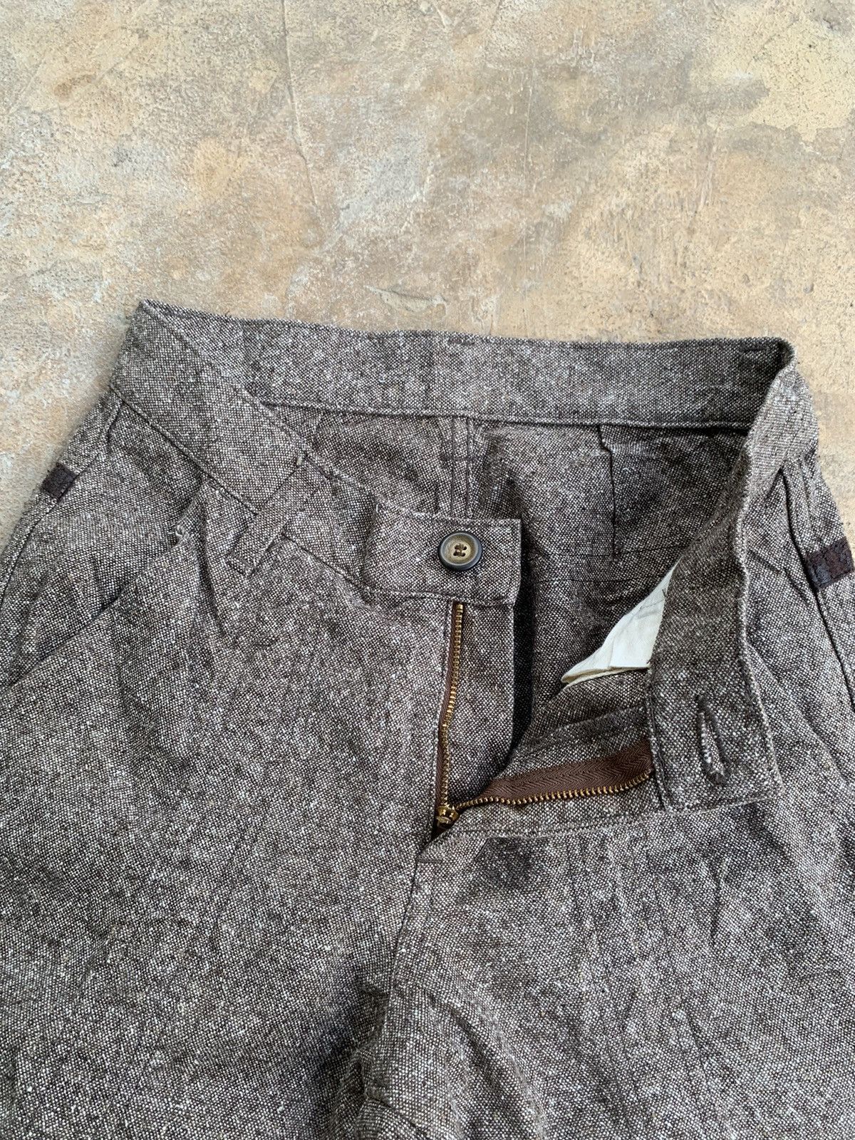 Japanese Brand × Kapital × Vintage Rare🔥 Johnbull Nice Design Wool Pants Size US 26 / EU 42 - 10 Thumbnail