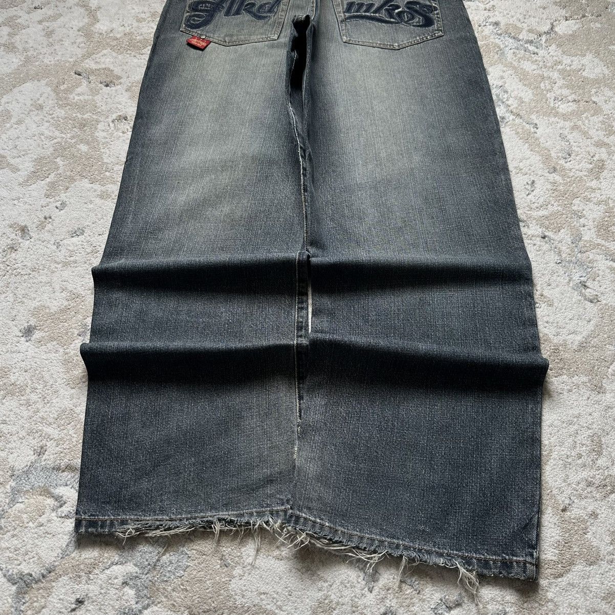 Akademiks Akademiks Washed Y2K Super Baggy Jeans Embroidery Size US 38 / EU 54 - 3 Thumbnail