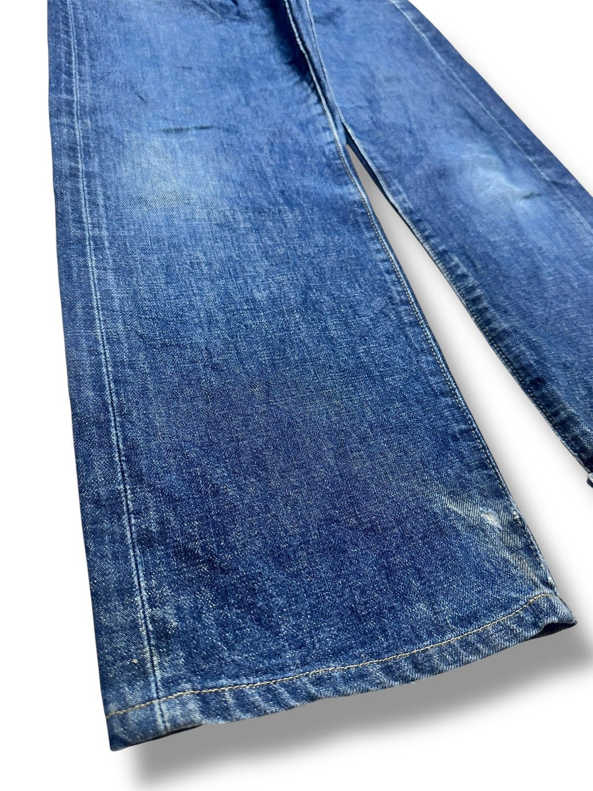Levi's Vintage Levi’s 702XX Buckleback Selvedge Japan Jeans Big E Size US 31 - 19 Thumbnail