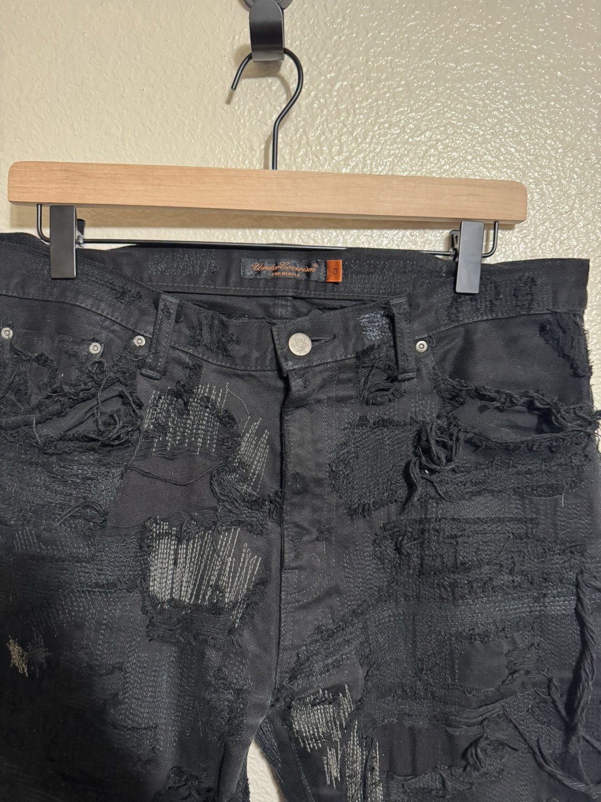 Undercover AWO5 Undercover Black 85 Denim Size US 32 / EU 48 - 5 Thumbnail