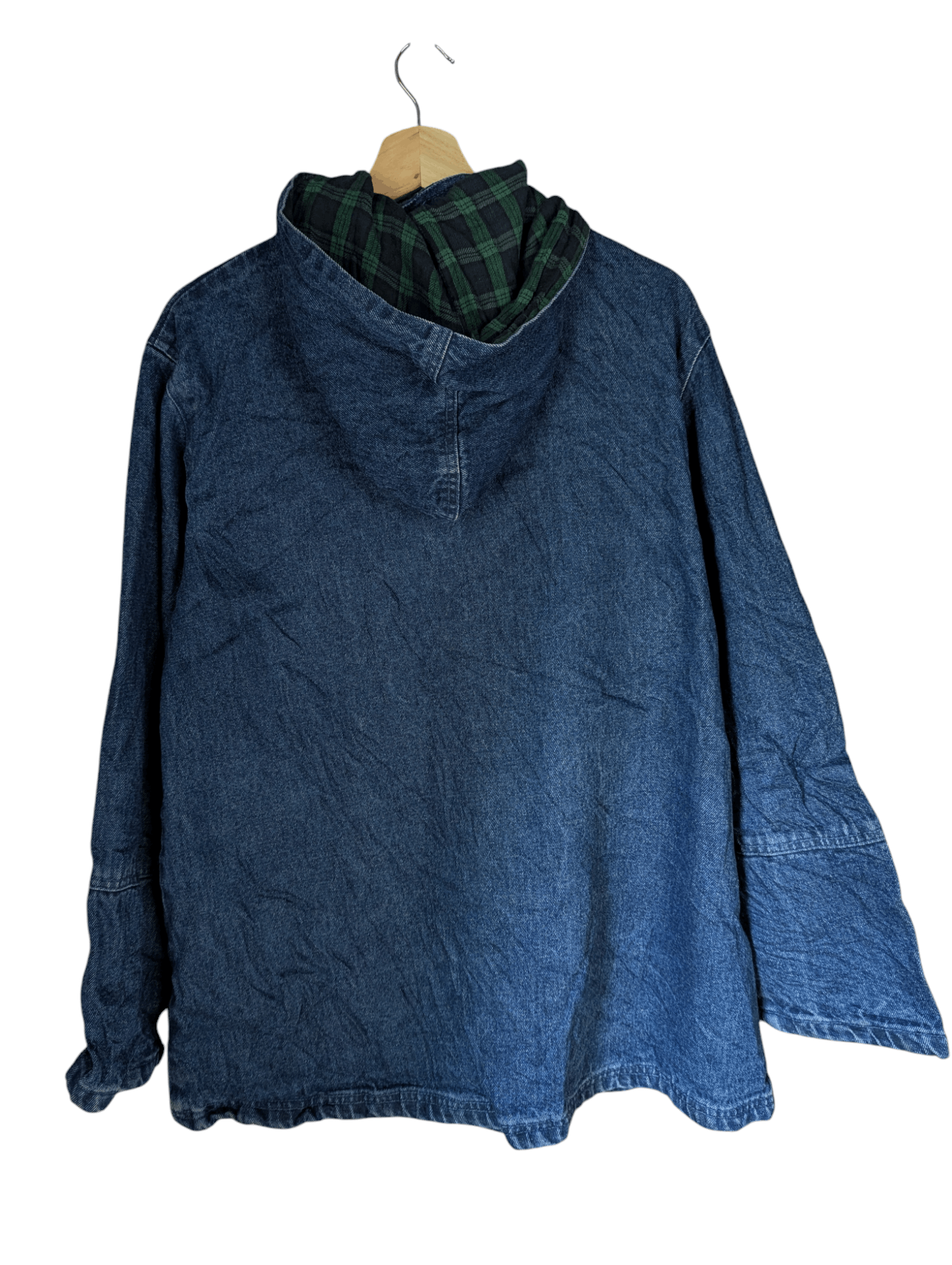 Japanese Brand NORTH STYLE HOODIE DENIM JACKET Size US L / EU 52-54 / 3 - 2 Thumbnail