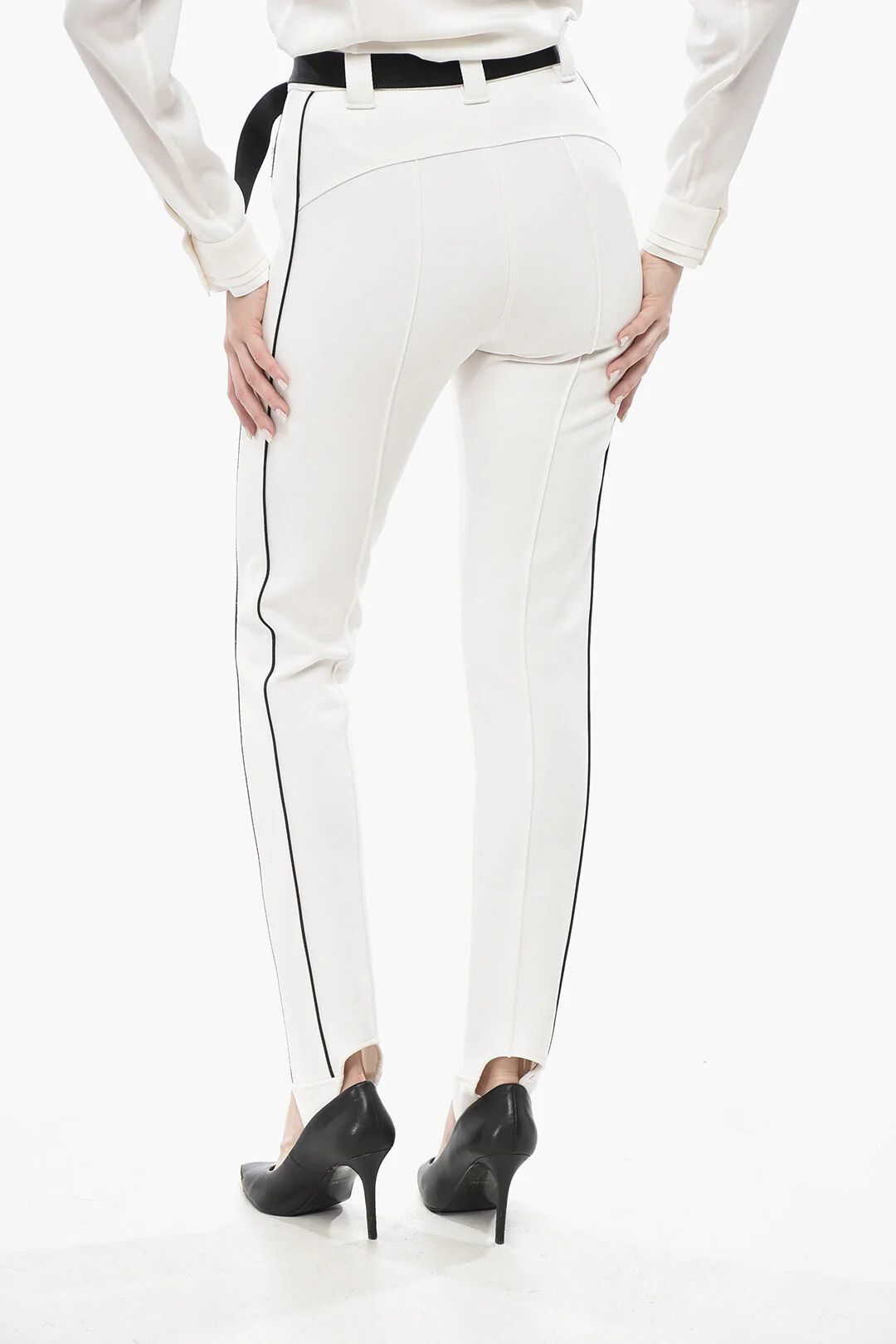 Dior o1mm0326 Ski Pant in White Size 27" / US 4 / IT 40 - 2 Thumbnail