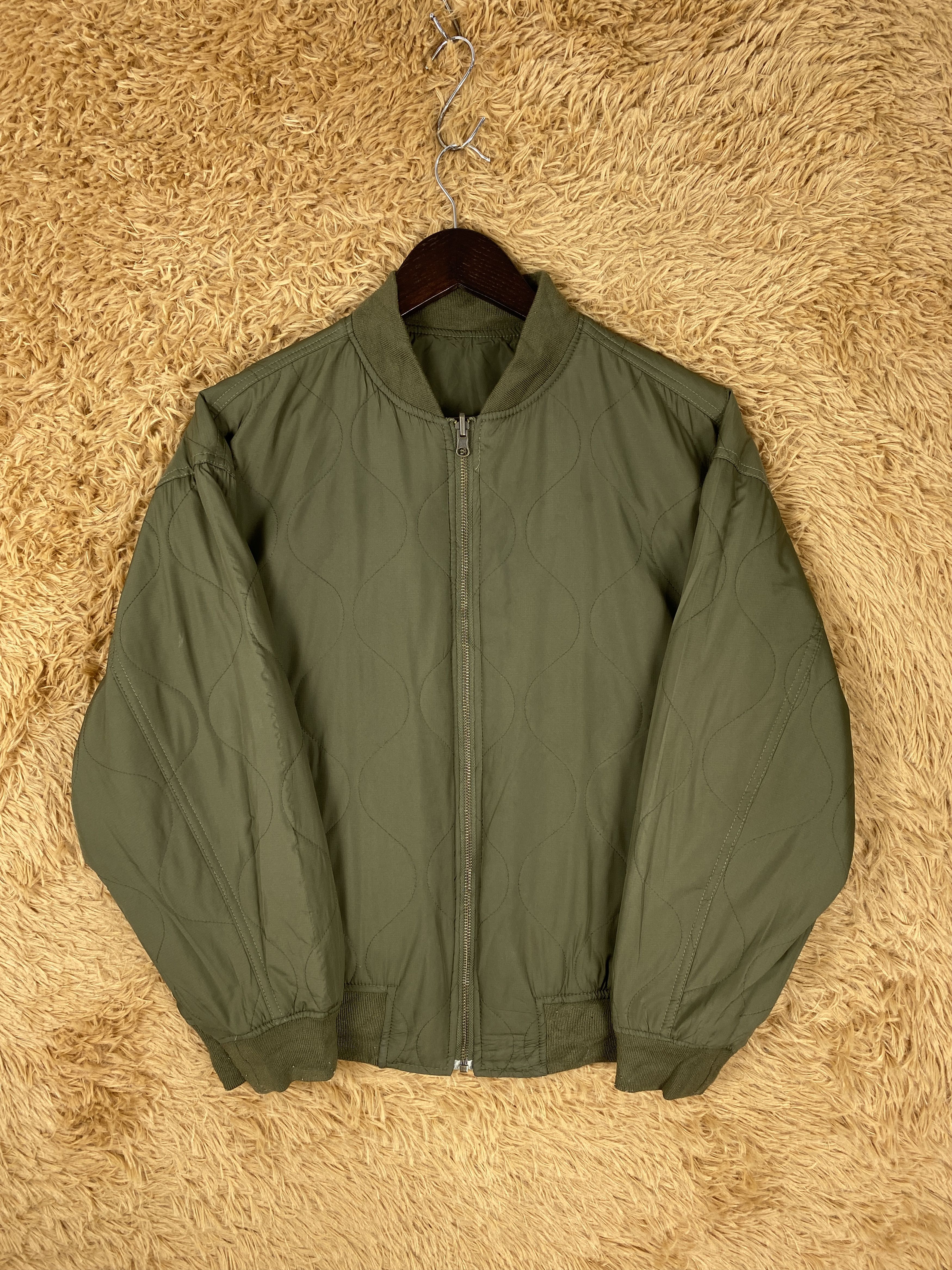 GU Vintage GU Reversible Military Bombers Jacket J2133 Size US S / EU 44-46 / 1 - 8 Thumbnail