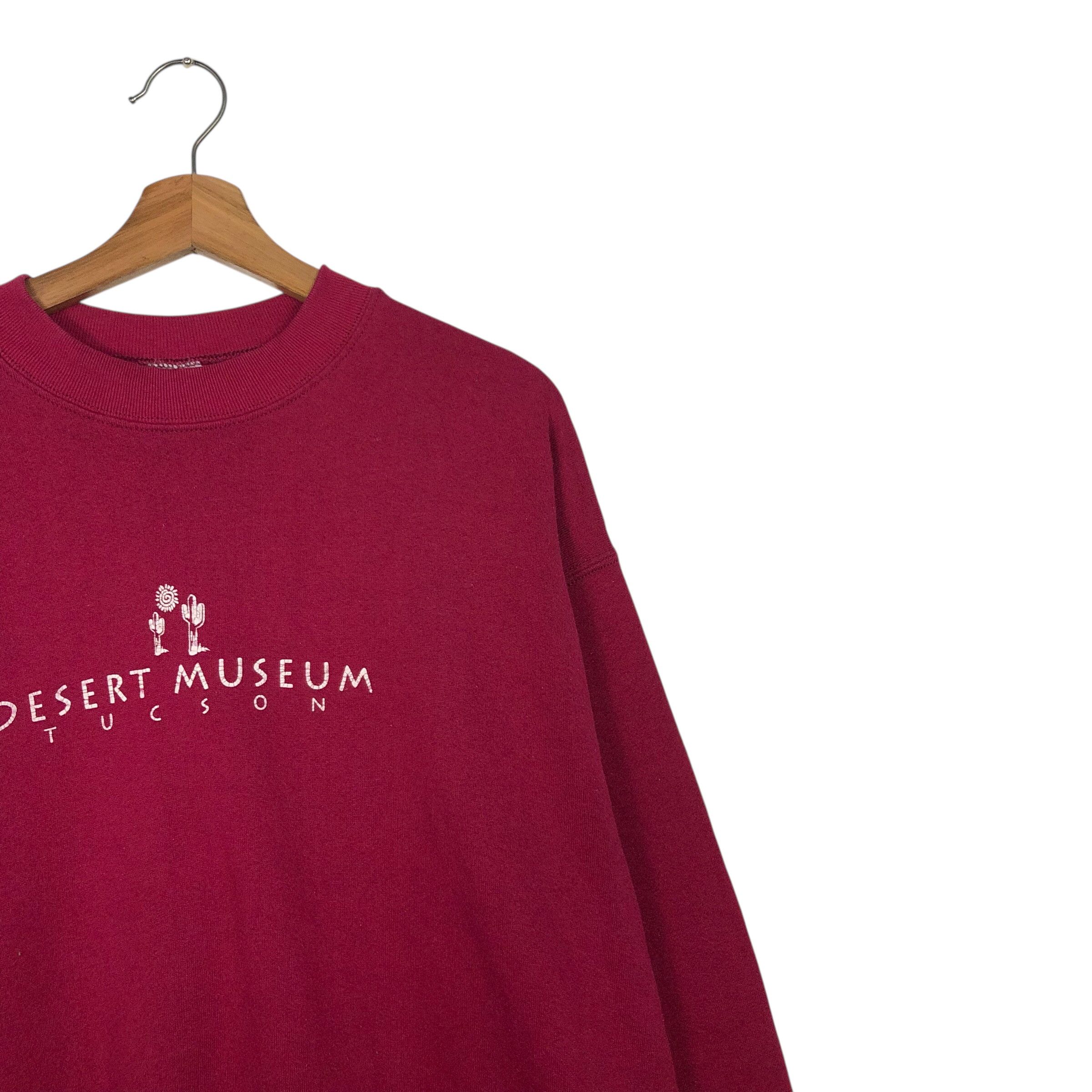Vintage 📌Vintage Sweatshirt Desert Museum Tucson Issey Miyake Size US L / EU 52-54 / 3 - 7 Thumbnail