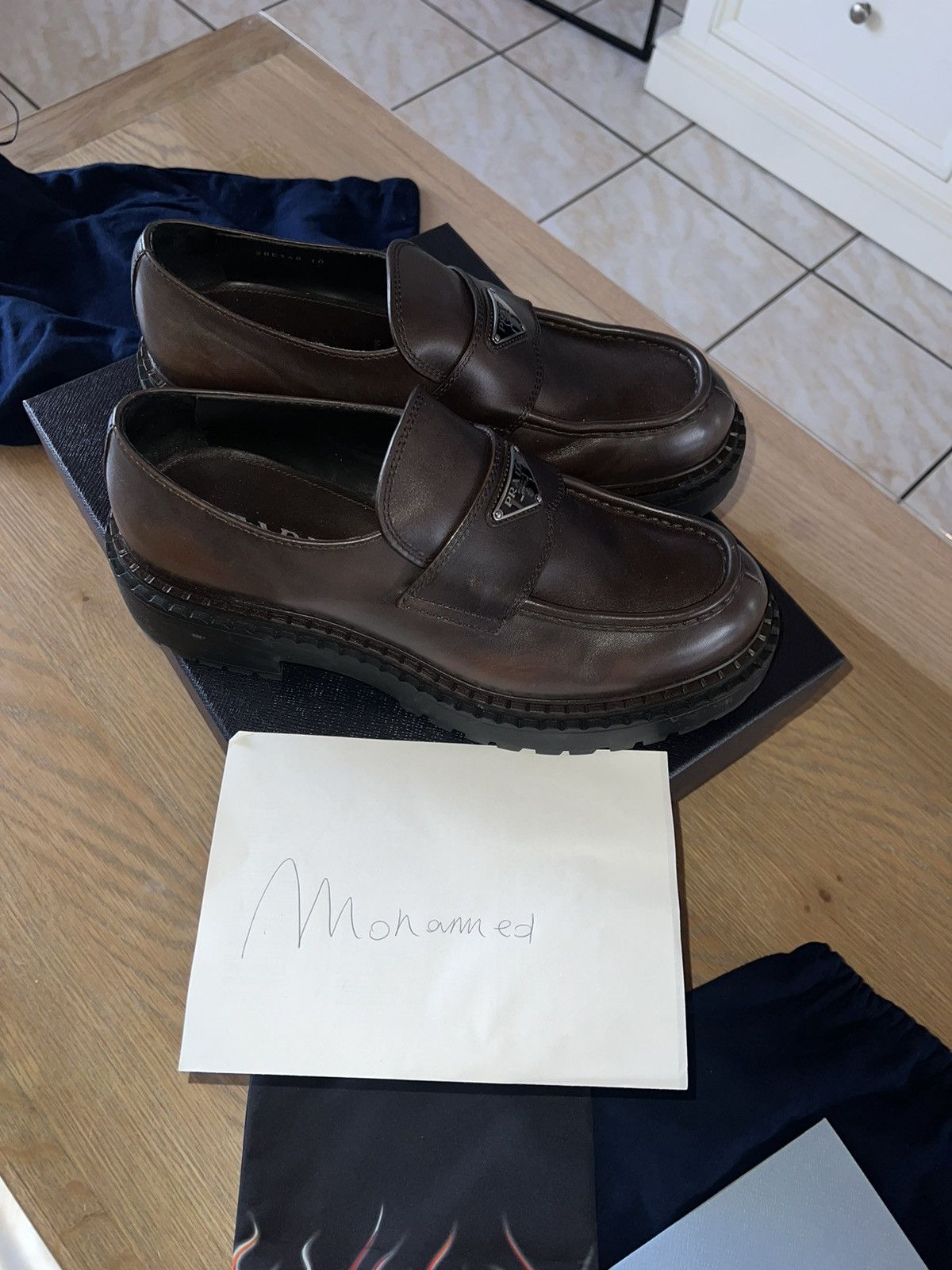 Prada Prada chunky loafer Size US 10.5 / EU 43-44 - 6 Thumbnail