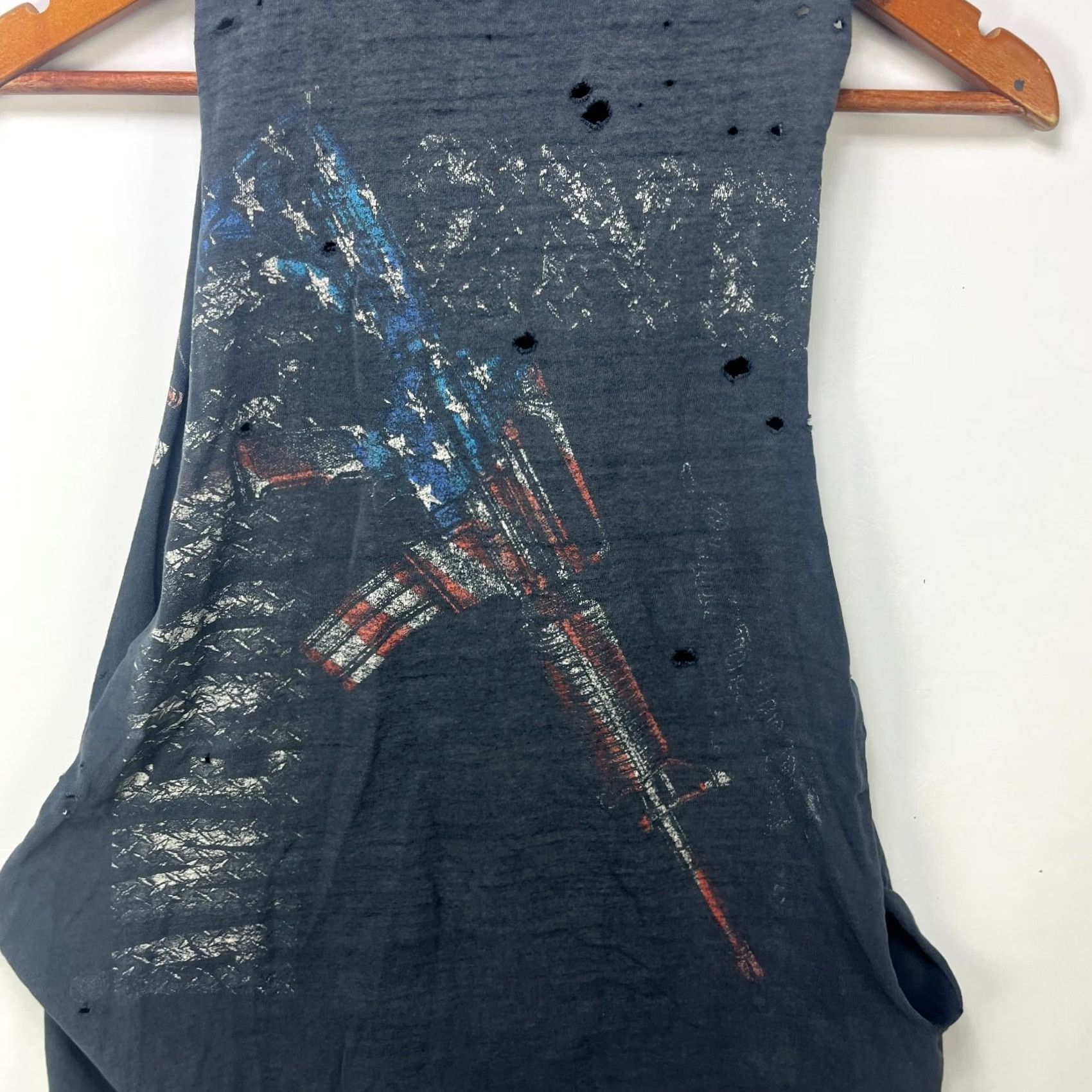 Vintage Vintage Second Amendment Gun USA Rifle Shirt Large Size US L / EU 52-54 / 3 - 5 Thumbnail