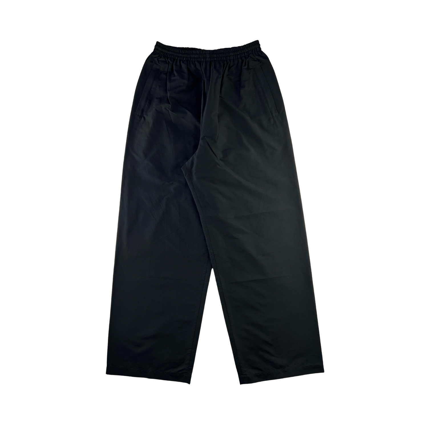 Balenciaga Balenciaga Black Wide-Leg Baggy Pants Size US 30 / EU 46 - 2 Thumbnail