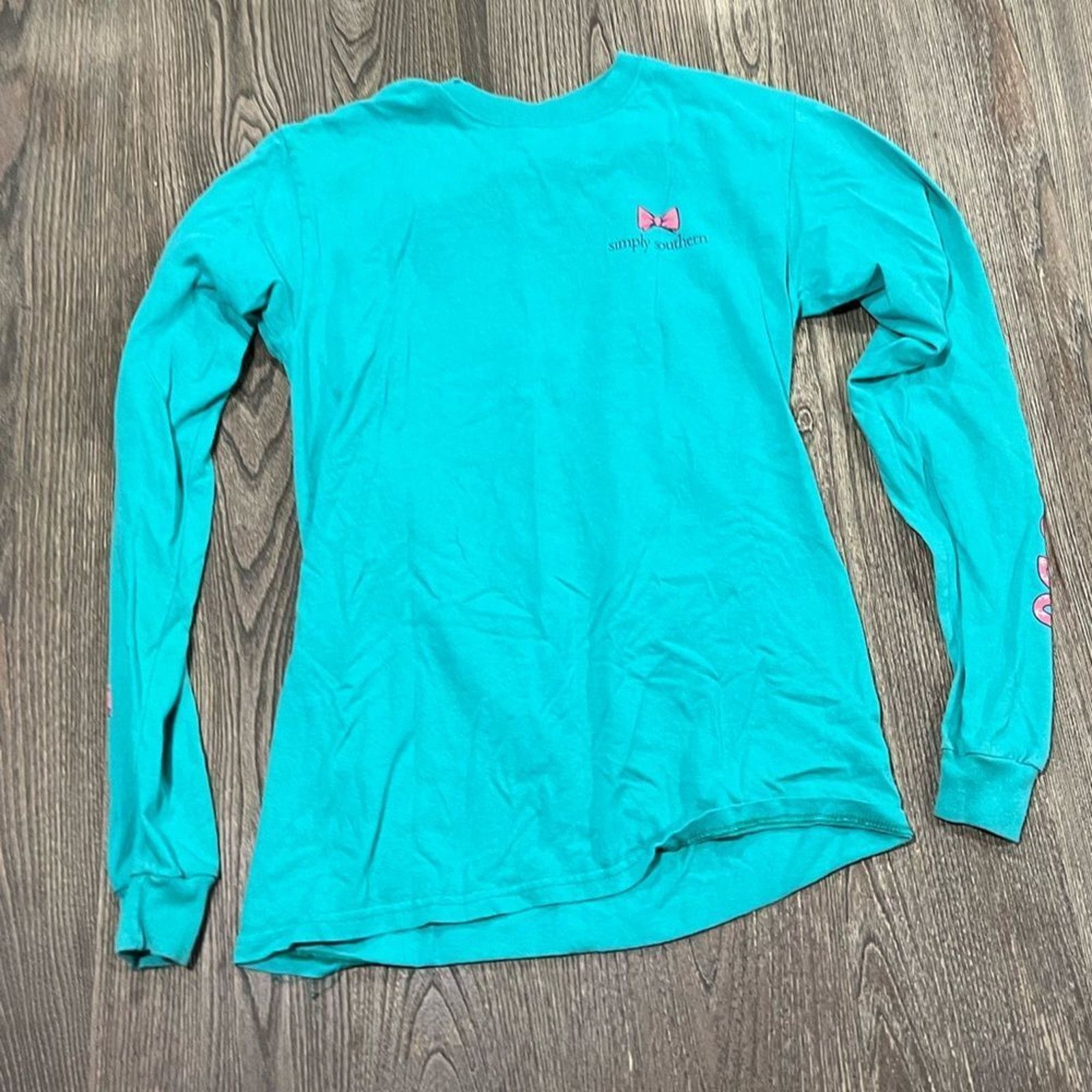 Vintage Simply Southern Tee Shirt Believe in Magic Long Sleeve S Size S / US 4 / IT 40 - 1 Thumbnail