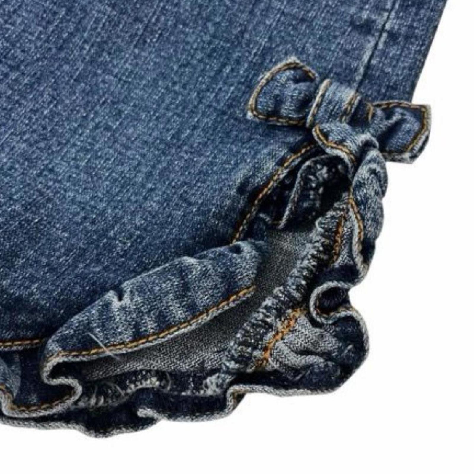 Other Cotton denim capri style low rise 2000s coquette style jeans Size 26" / US 2 / IT 38 - 3 Thumbnail