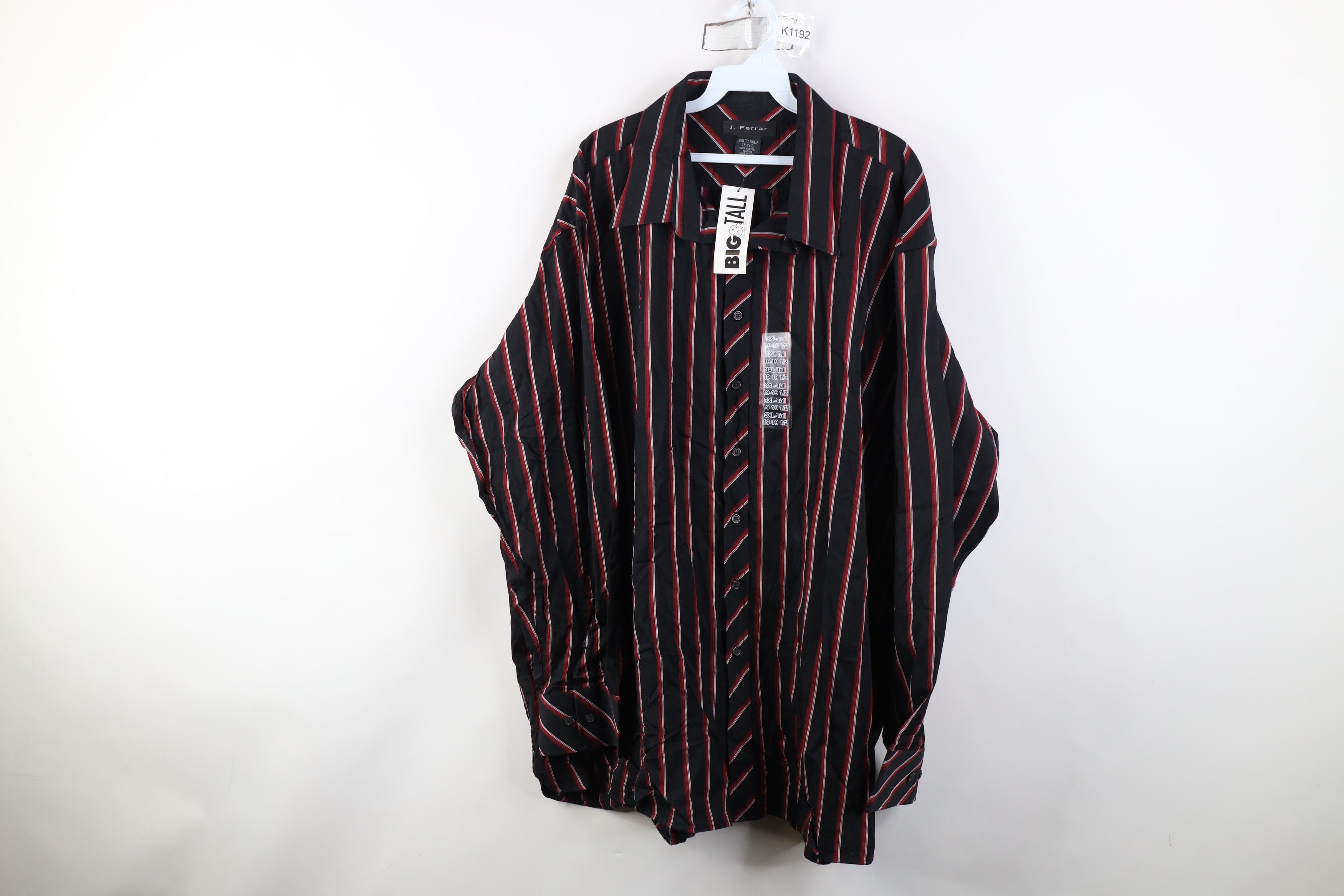 Vintage Deadstock Vintage 90s Y2K Streetwear Collared Button Shirt Size US XXL / EU 58 / 5 - 1 Thumbnail
