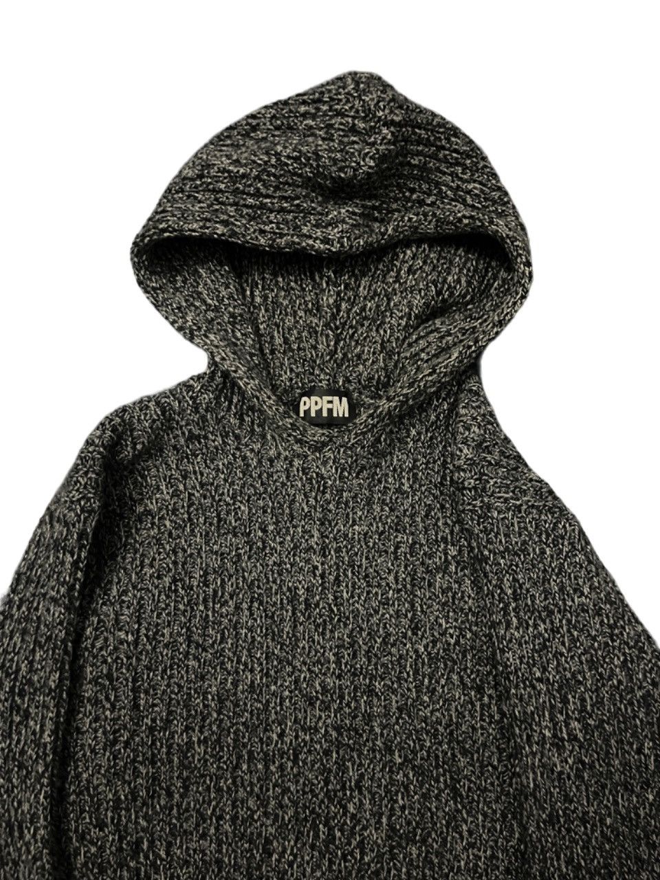 PPFM Ppfm Knitted Hoodie Size US S / EU 44-46 / 1 - 2 Thumbnail