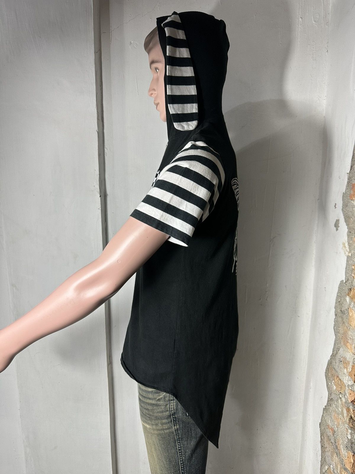 Other Deorart Punk Bondage Bunny Hooded Zip Tshirt Size US S / EU 44-46 / 1 - 5 Thumbnail