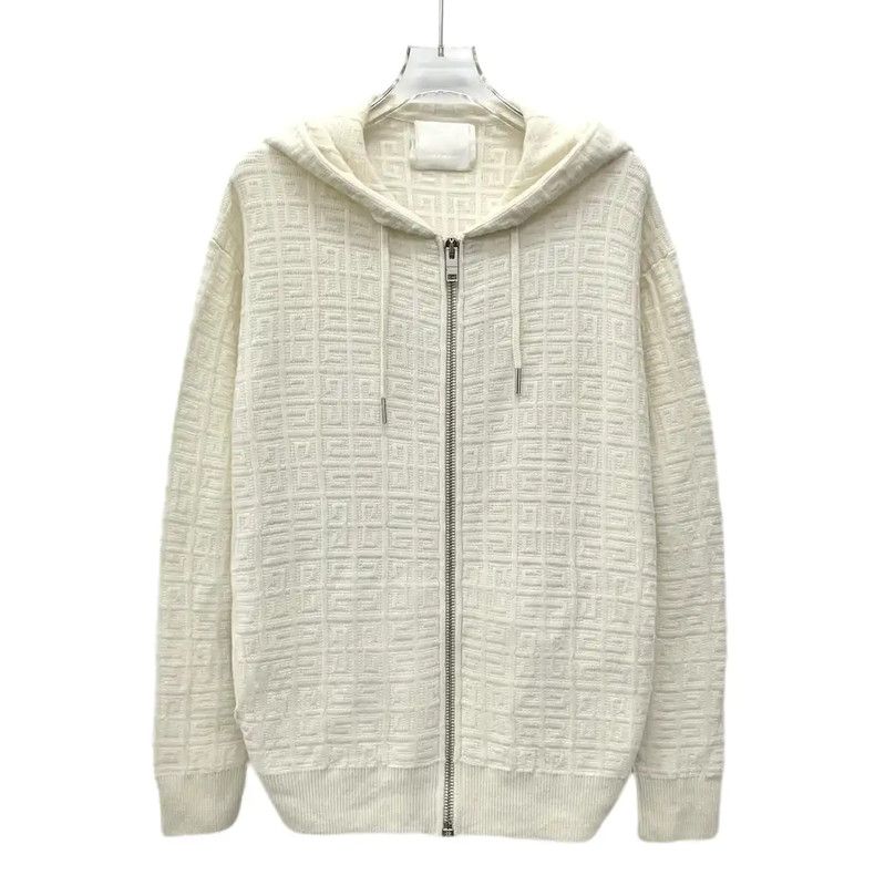 Givenchy Givenchy Women's Beige Cashmere Cardigan 0089 Size S / US 4 / IT 40 - 1 Thumbnail