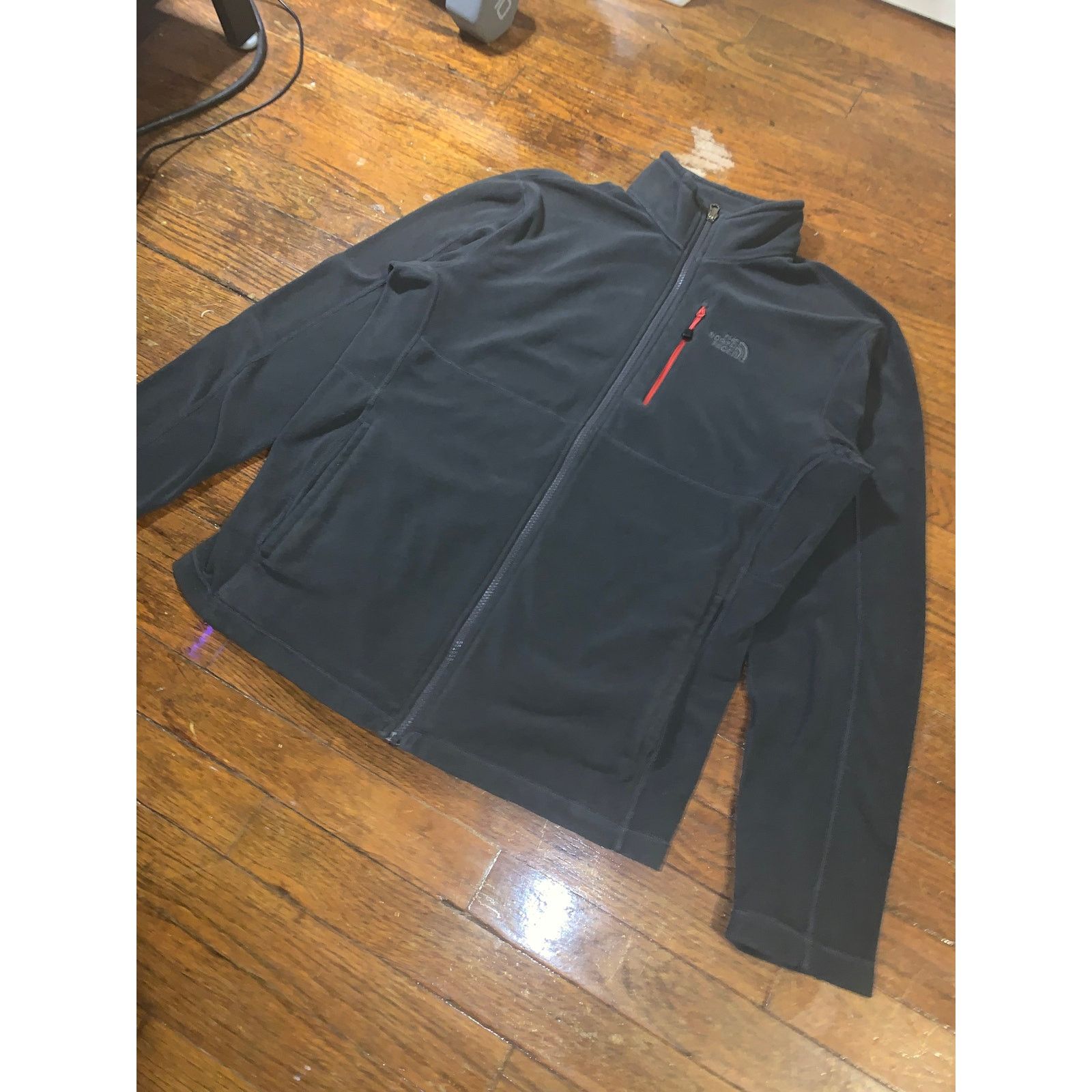 The North Face The North Face TKA 100 Fleece Jacket Womens M Charcoal Size M / US 6-8 / IT 42-44 - 2 Thumbnail