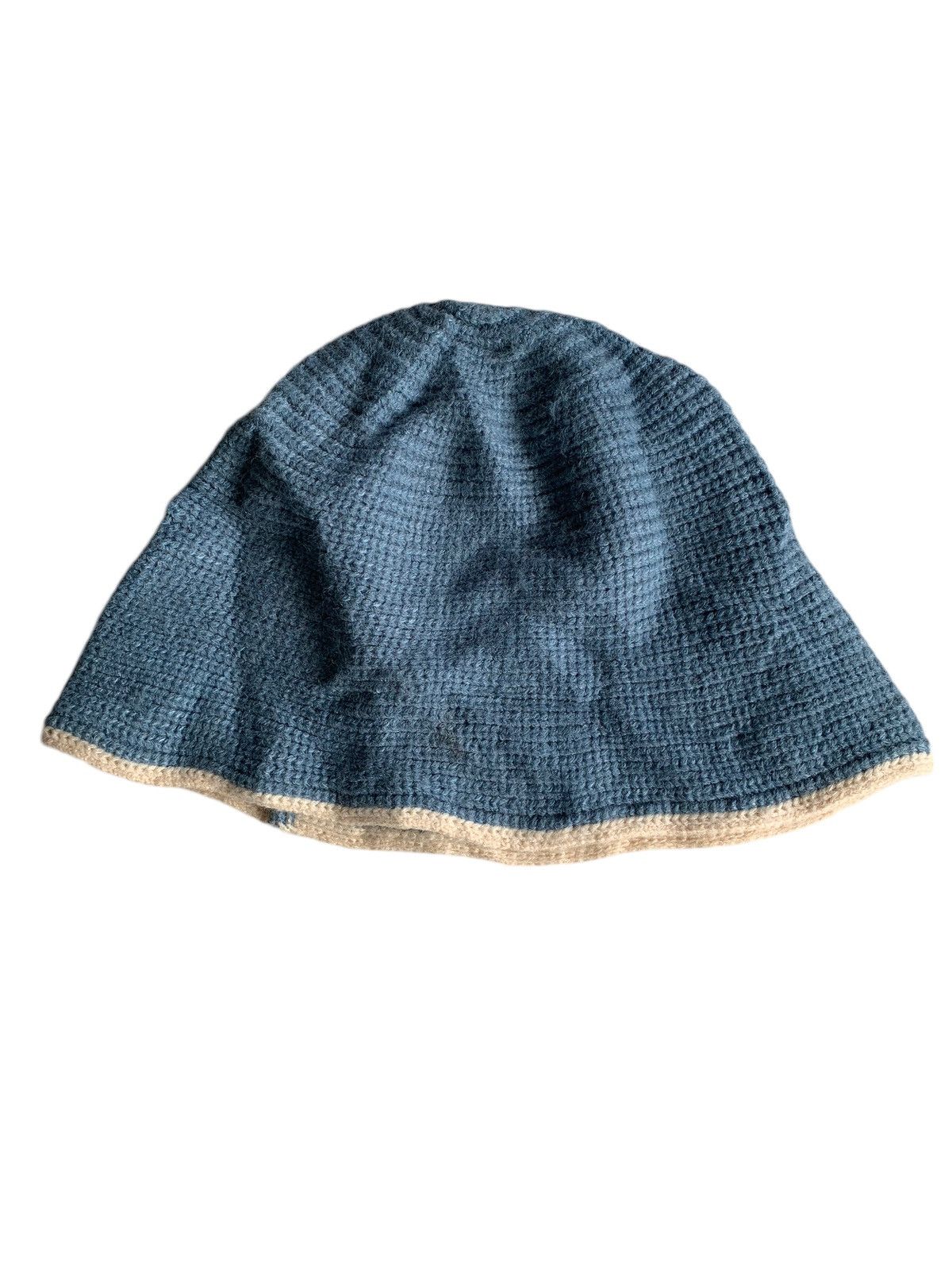 Japanese Brand × Kapital × Vintage Hippies style Blue knitted Bucket Hats Size ONE SIZE - 7 Thumbnail