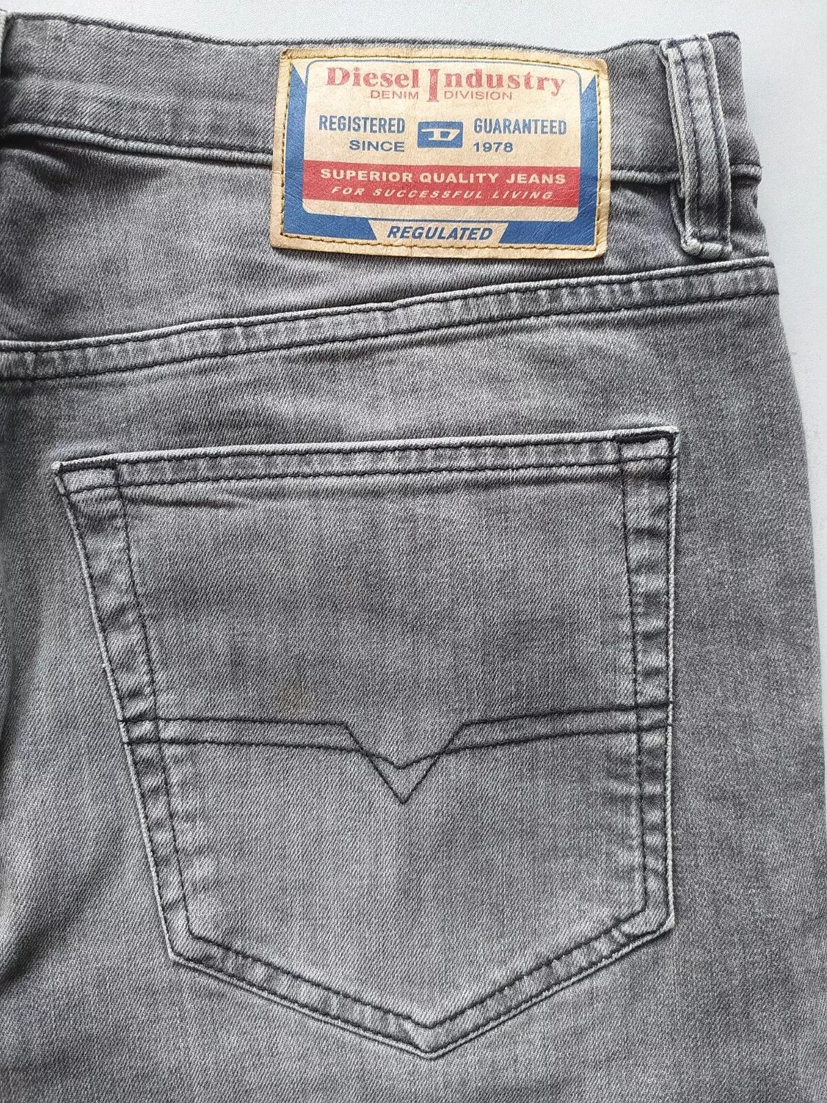 Diesel Diesel D-LUSTER L.30 0BJAX MENS JEANS T 1125 Size US 32 / EU 48 - 10 Thumbnail