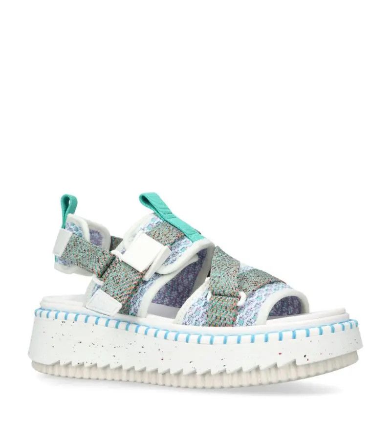 Chloe o1loc1c0624 CHC23 Lilli Sandals in Multicolor Size US 6 / IT 36 - 2 Thumbnail
