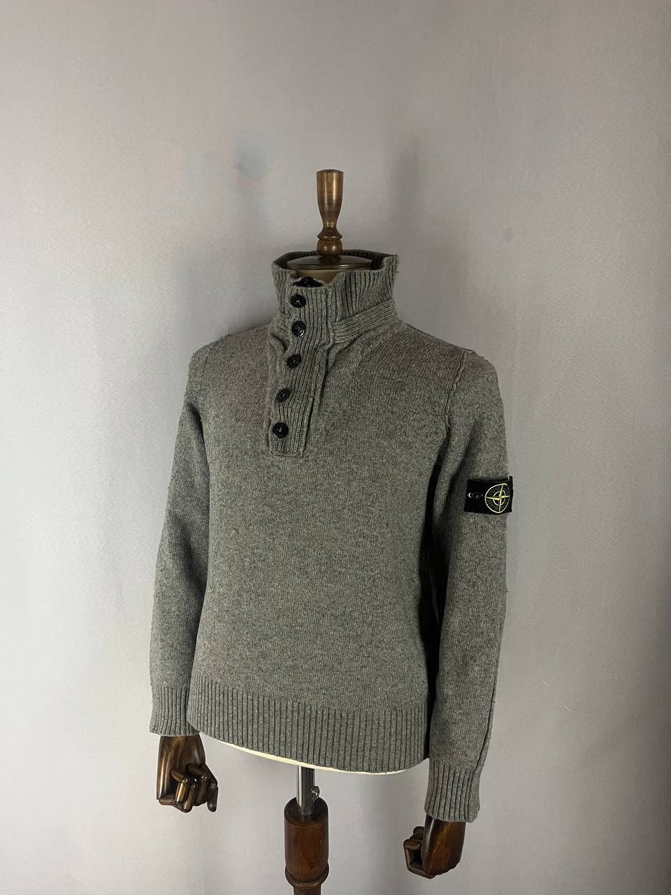 Stone Island Stone Island Sweater Grey Size US XL / EU 56 / 4 - 1 Thumbnail