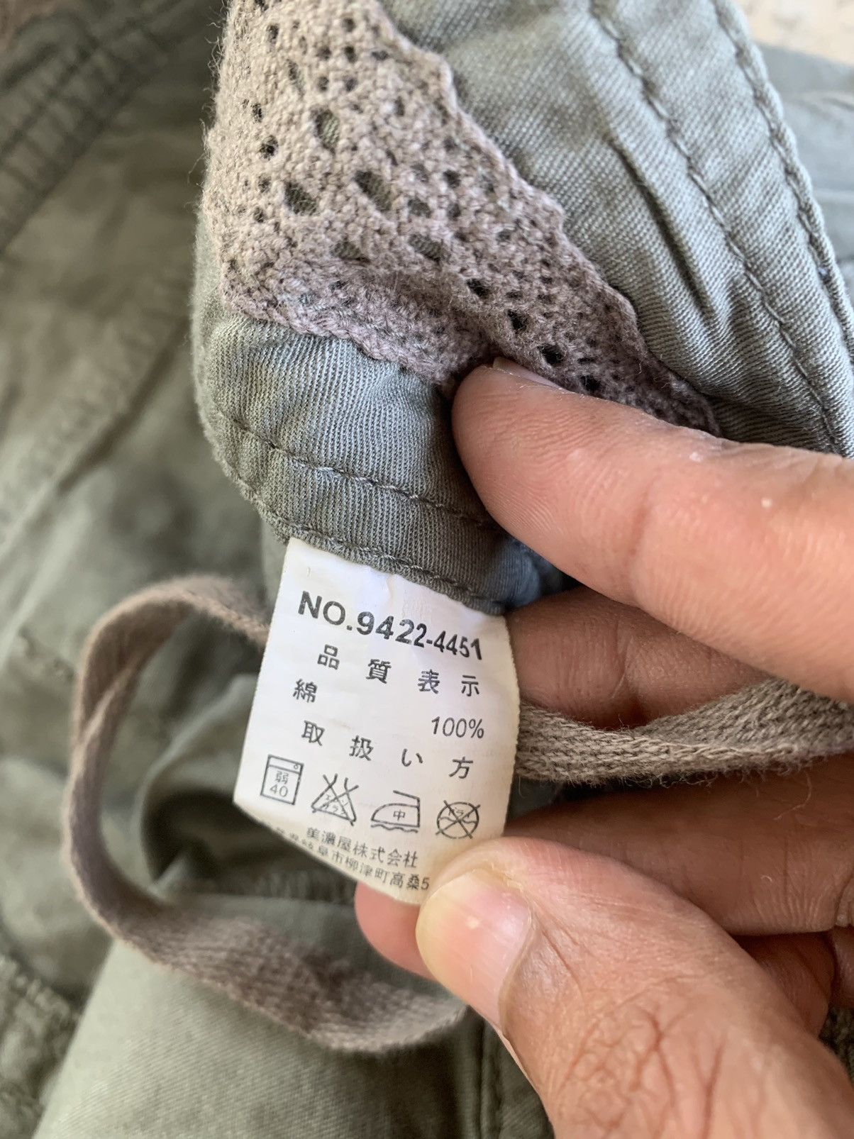 Japanese Brand Flared Merry Friend Cargo Pants Size 33" - 9 Thumbnail