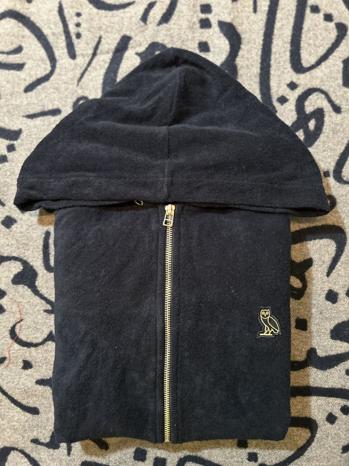October's Very Own 2017 Terry Cloth Owl Patch Zip Hoodie Size US L / EU 52-54 / 3 - 5 Thumbnail