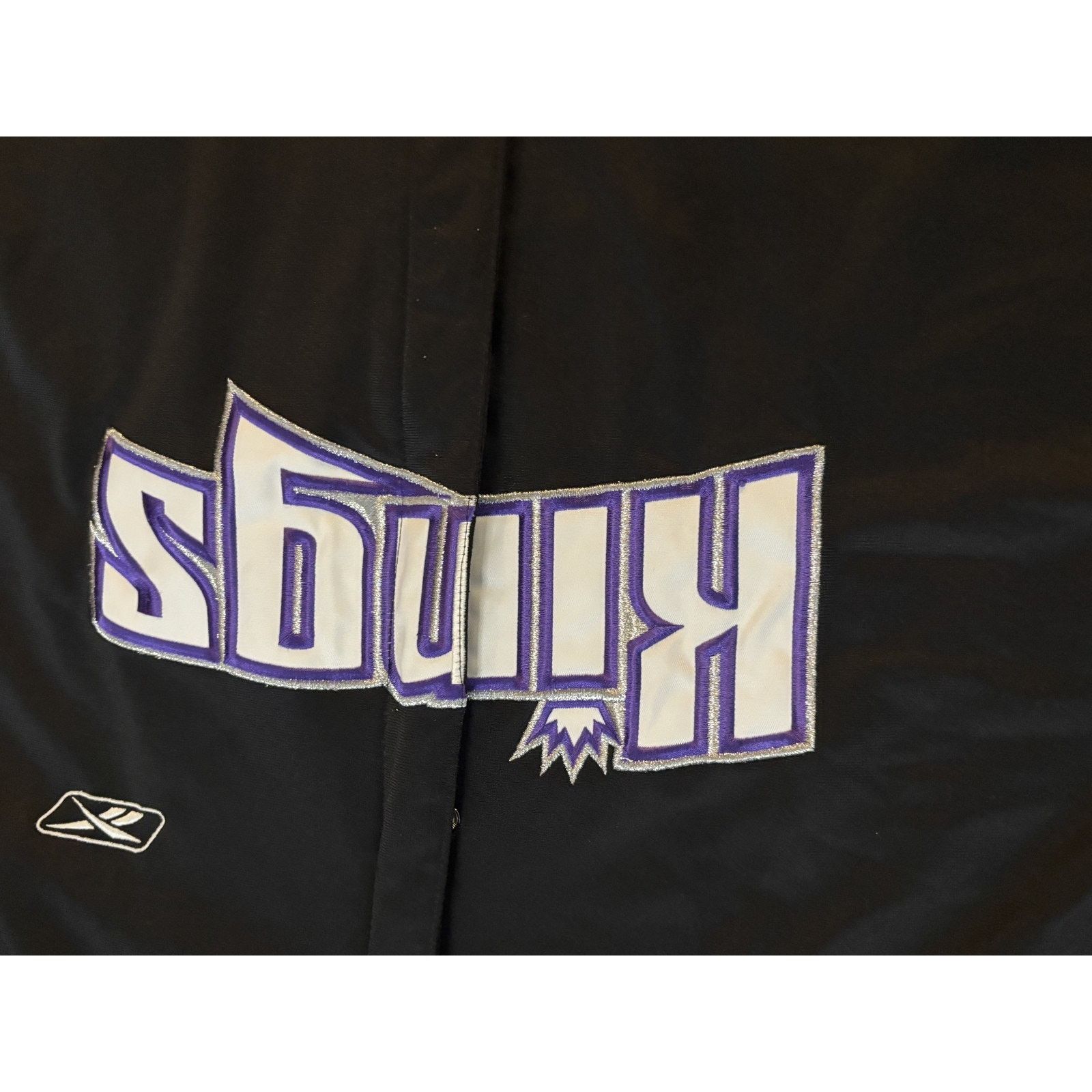 Reebok Sacramento Kings Reebok NBA Jacket 2XL Tall Black Full Zip Size US XXL / EU 58 / 5 - 2 Thumbnail