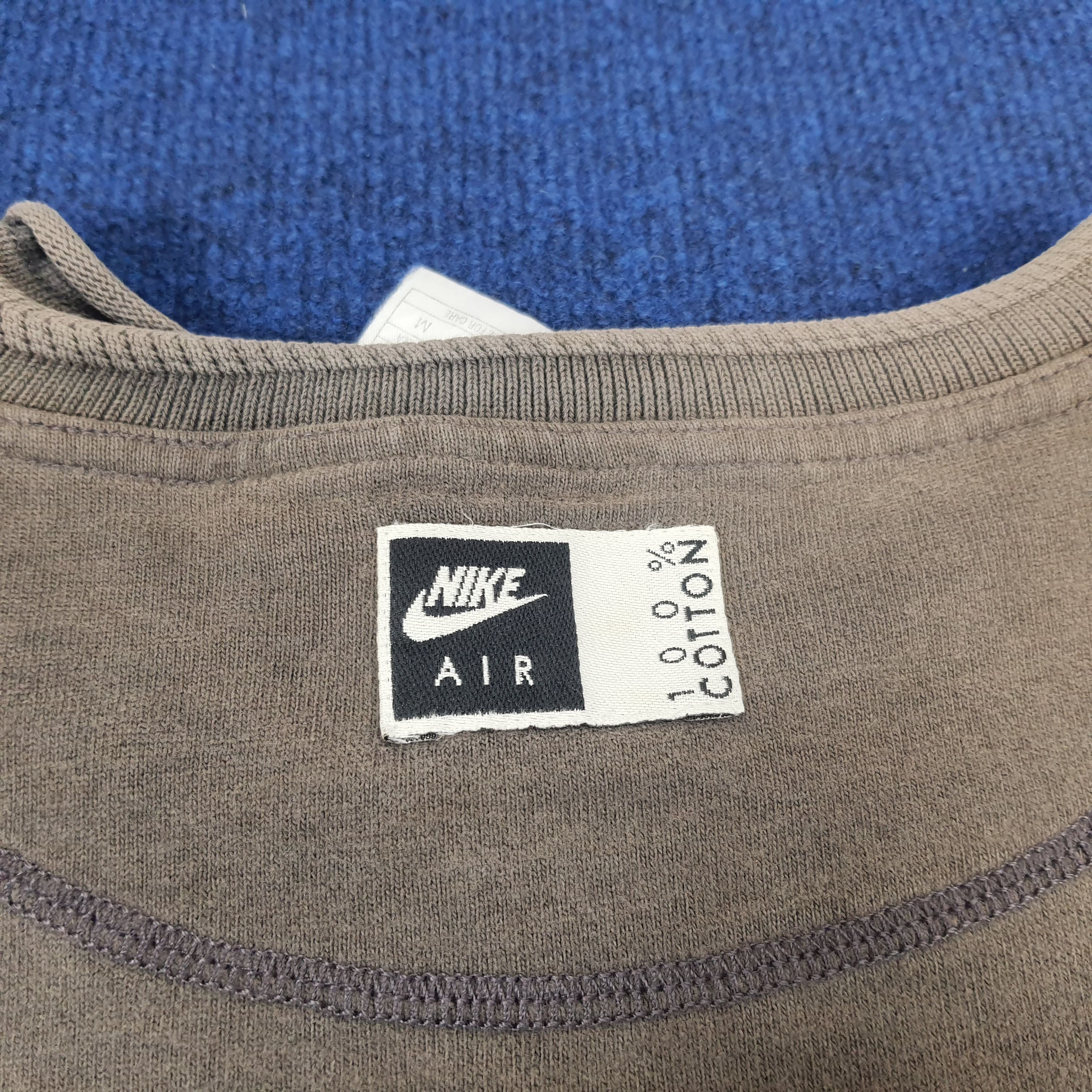 Nike × Vintage Vintage NIKE Air Streetwear Sweatshirts Size US L / EU 52-54 / 3 - 4 Thumbnail