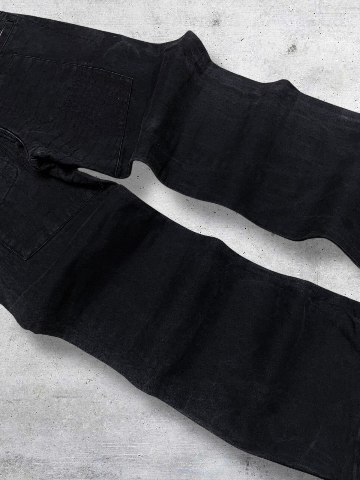 PPFM WAFFLISH WAFFLE RARE JAPAN DESIGNER BIKER SAFETY PANT 1990S Size US 30 / EU 46 - 9 Thumbnail