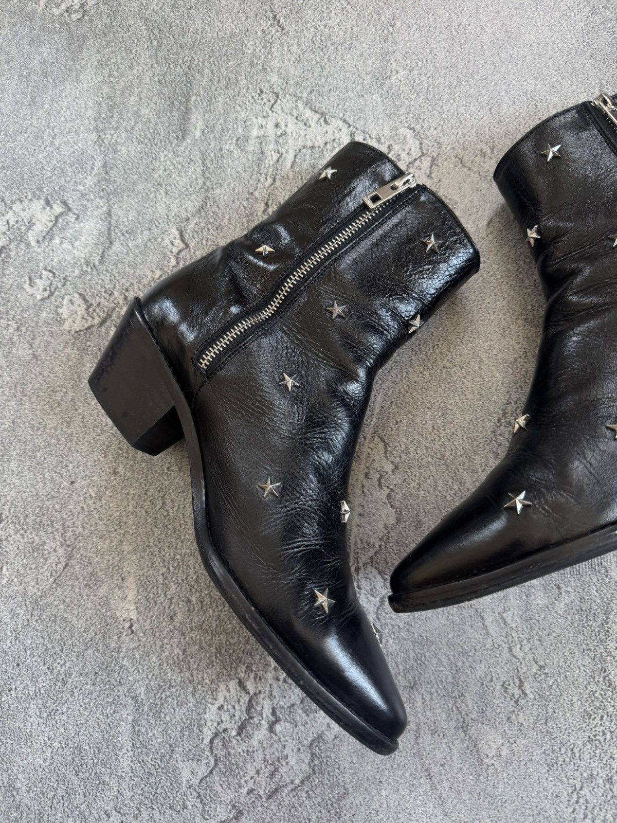 Zadig & Voltaire Zadig & Voltaire tyler pointed tor star studded ankle boots Size US 9 / IT 39 - 14 Thumbnail