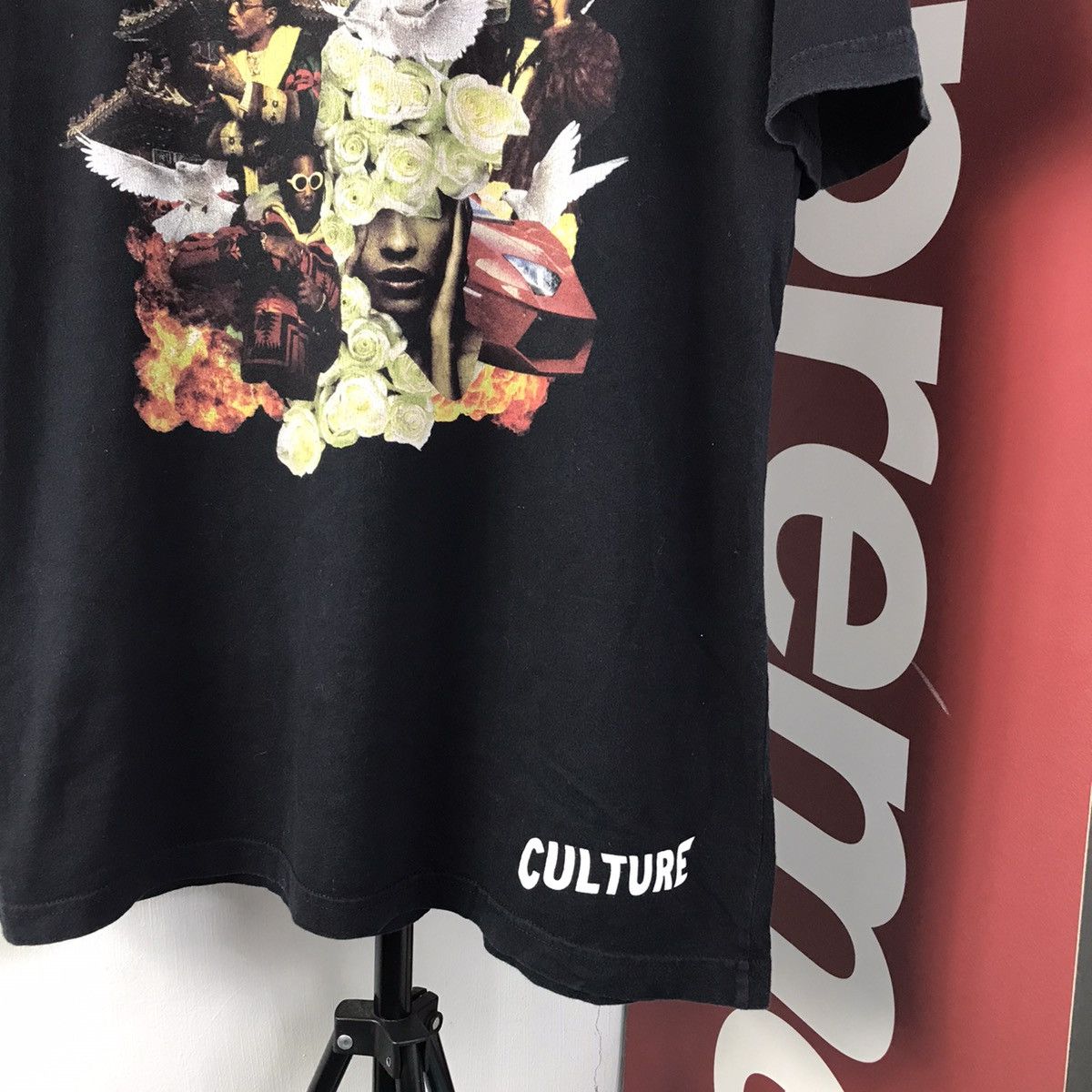 Migos Vintage Migos Young Rich Nation T-Shirt Size US L / EU 52-54 / 3 - 3 Thumbnail