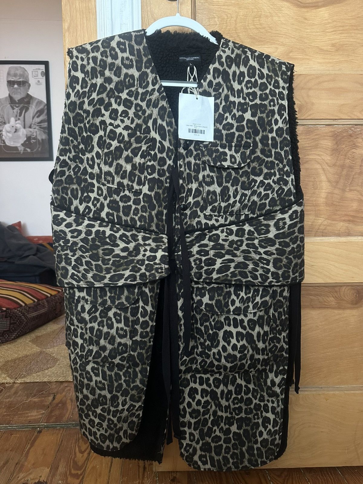 Engineered Garments Engineered Garments Leopard Vest NWT Size US L / EU 52-54 / 3 - 2 Thumbnail