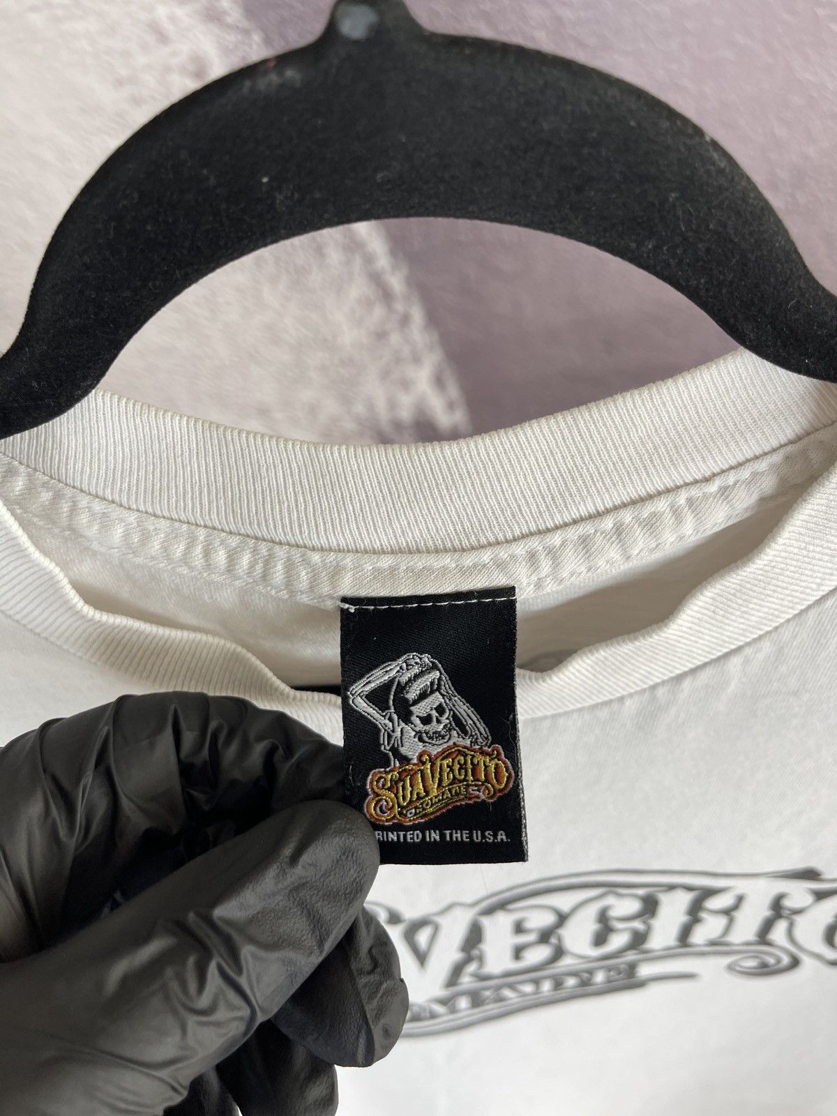 Vintage SuaVecito Pomade vintage skillet made in USA skate tee shirt Size US M / EU 48-50 / 2 - 8 Thumbnail