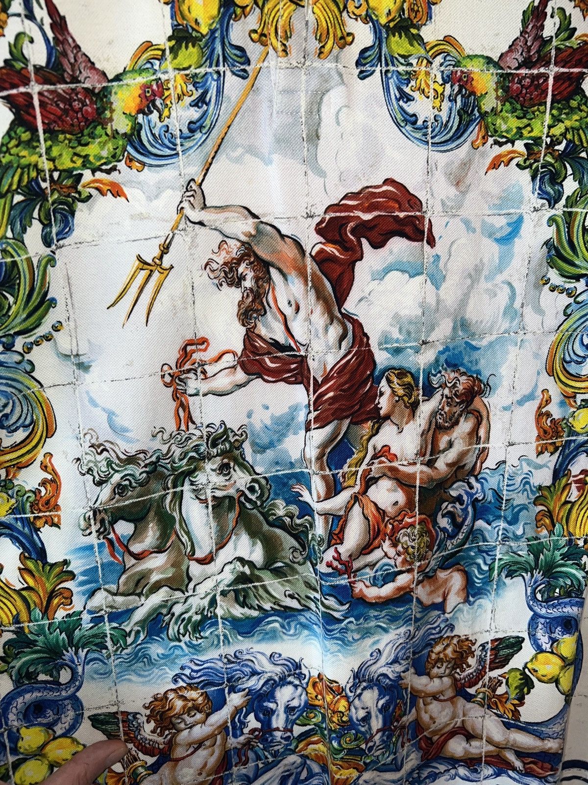 Dolce & Gabbana D&G “Greek Gods” Polo 9/10 Condition Size US M / EU 48-50 / 2 - 2 Thumbnail