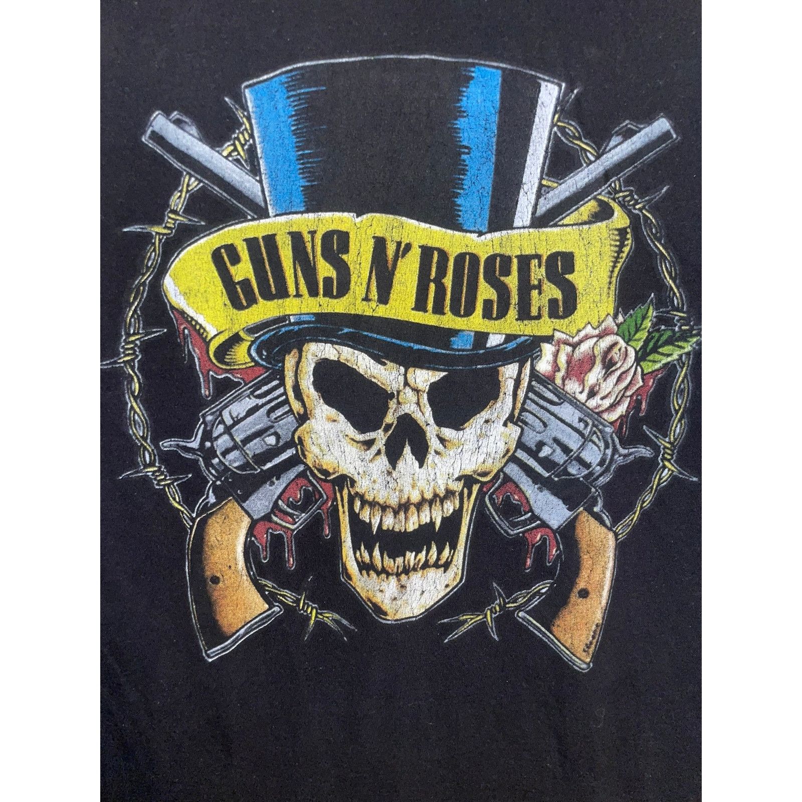 Bravado Guns N Roses Shirt GNR Skull Pistol Rock Band Music L Large Size US L / EU 52-54 / 3 - 2 Thumbnail