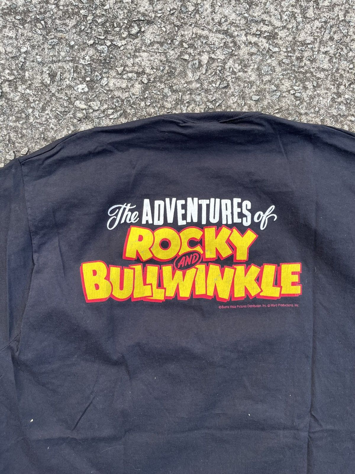 Vintage Vintage 1991 The Adventures of Rocky & Bullwinkle Shirt Size US L / EU 52-54 / 3 - 9 Thumbnail