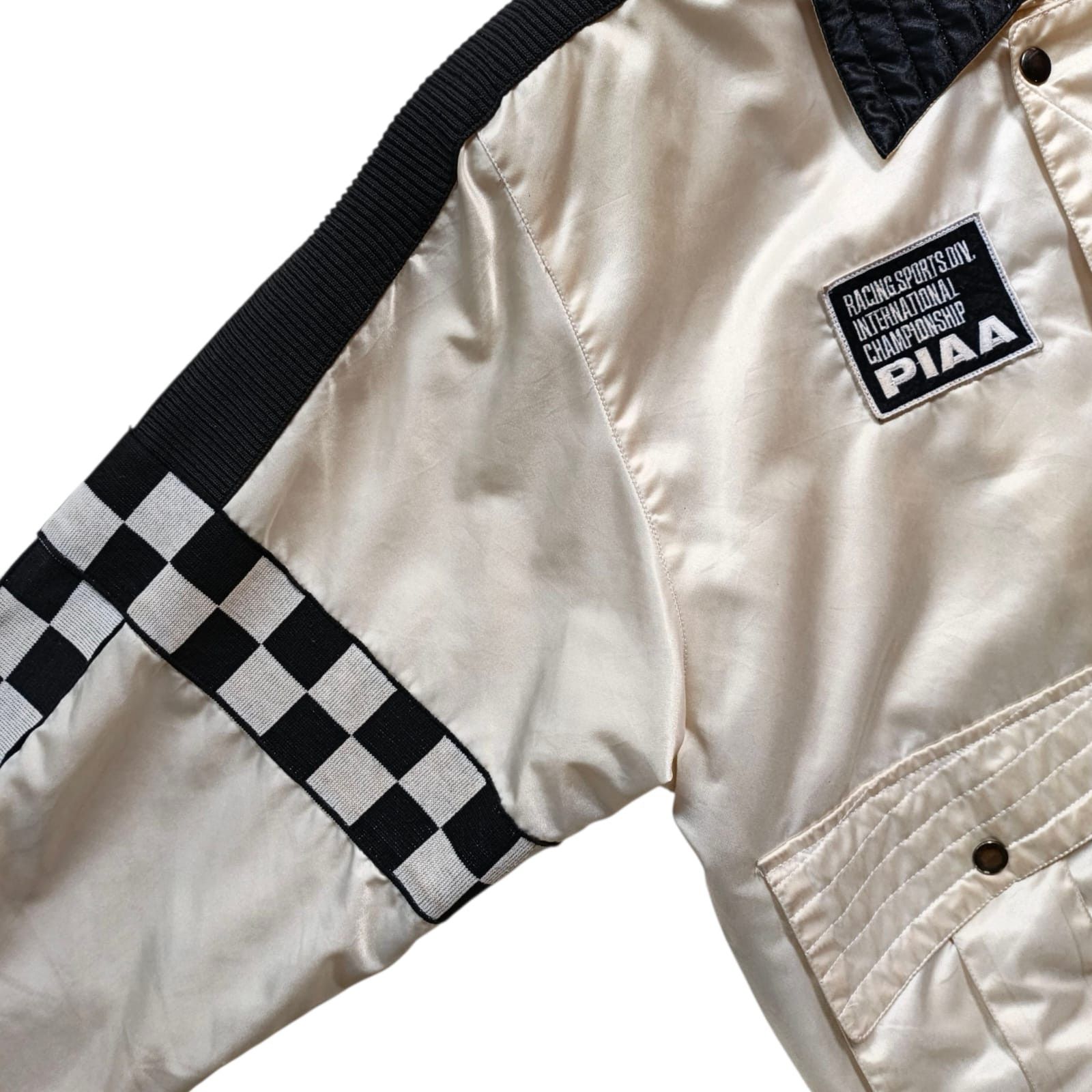 Vintage Vintage PIAA Racing Sport Team Motorcycle Jacket Big Logos Size US L / EU 52-54 / 3 - 6 Thumbnail
