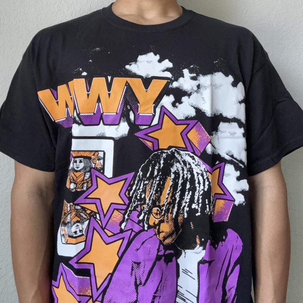 Band Tees × Rap Tees × Worldwide Youth World Wide Youth x Lil Tecca Graphics Black Tee Shirt Size US XL / EU 56 / 4 - 6 Thumbnail