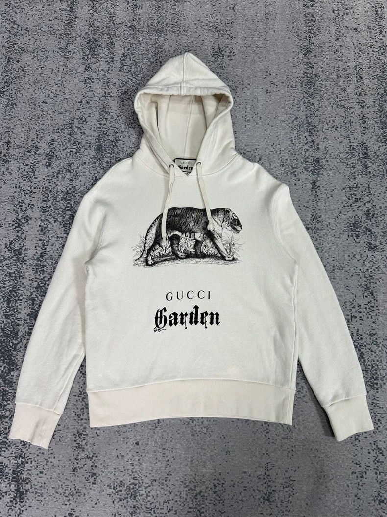 Gucci GucciGardener Series Tiger Printed Hoodie 2503-Nextarrow Size US S / EU 44-46 / 1 - 1 Thumbnail