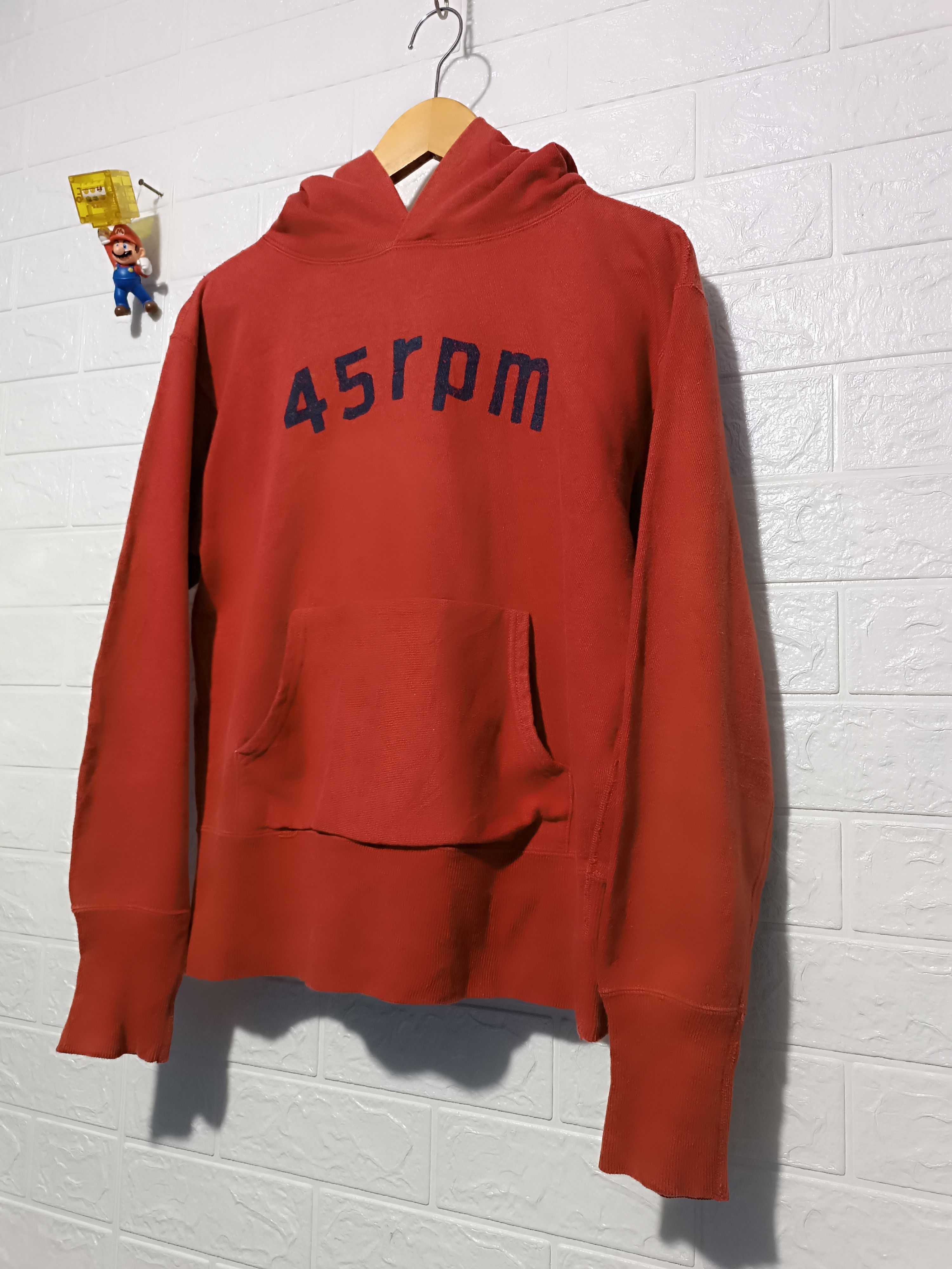 45rpm Vintage 45rpm Hoodie Sweater Size US S / EU 44-46 / 1 - 3 Thumbnail