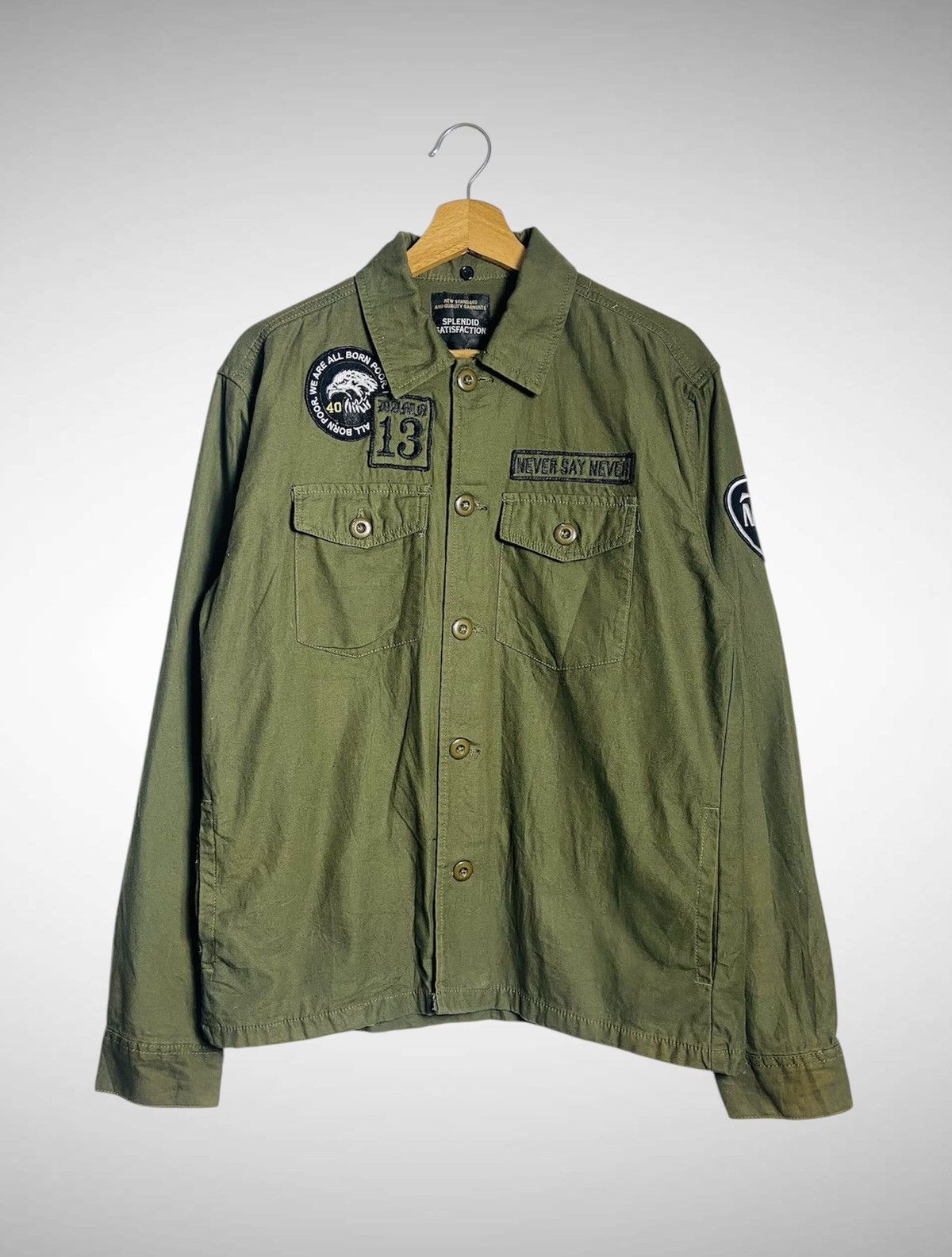 Splendid Splendid Satisfaction Army Fashion Shirt Size US L / EU 52-54 / 3 - 1 Thumbnail
