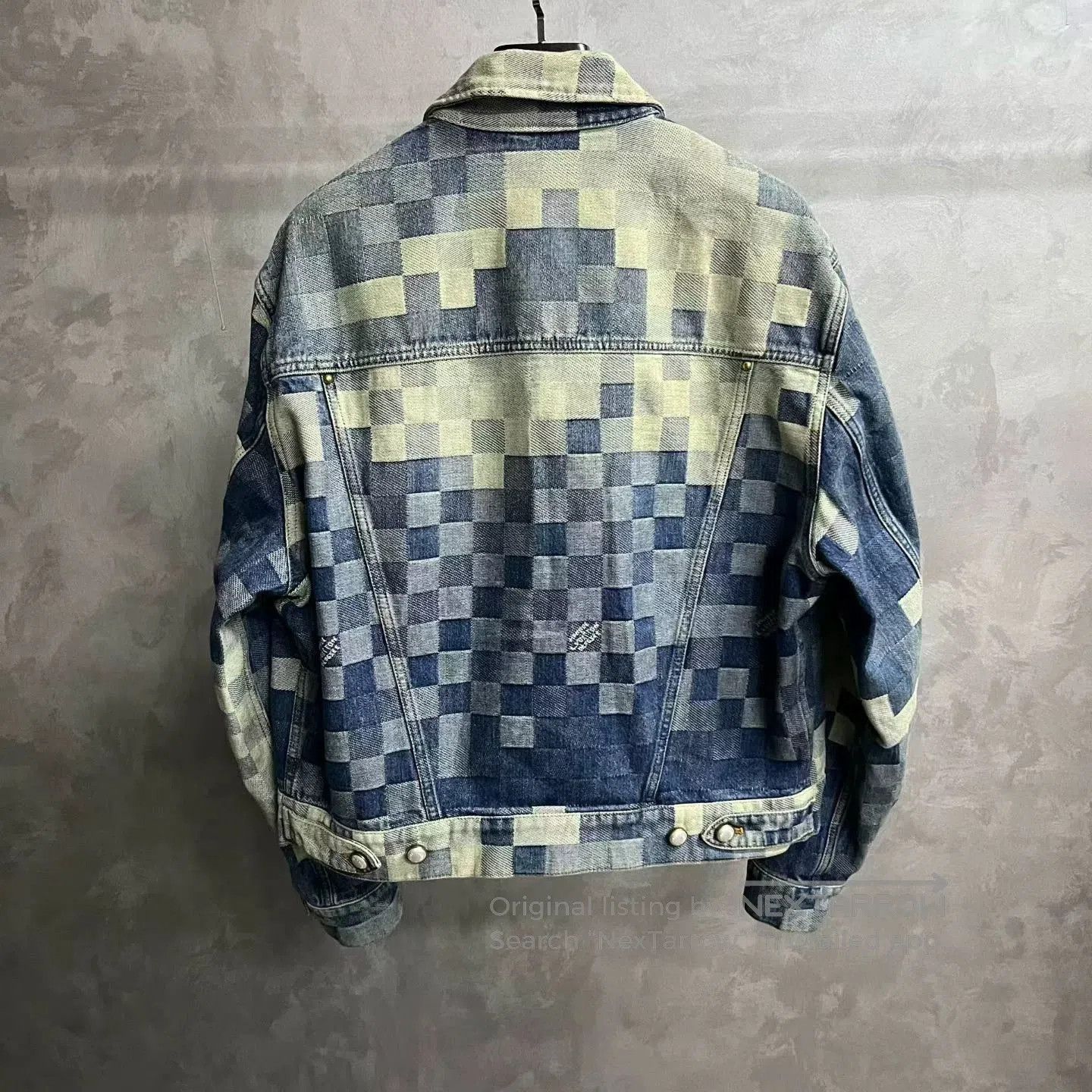 Louis Vuitton Louis Vuitton 2024 Blue Mosaic Denim Jacket. Size US M / EU 48-50 / 2 - 5 Thumbnail